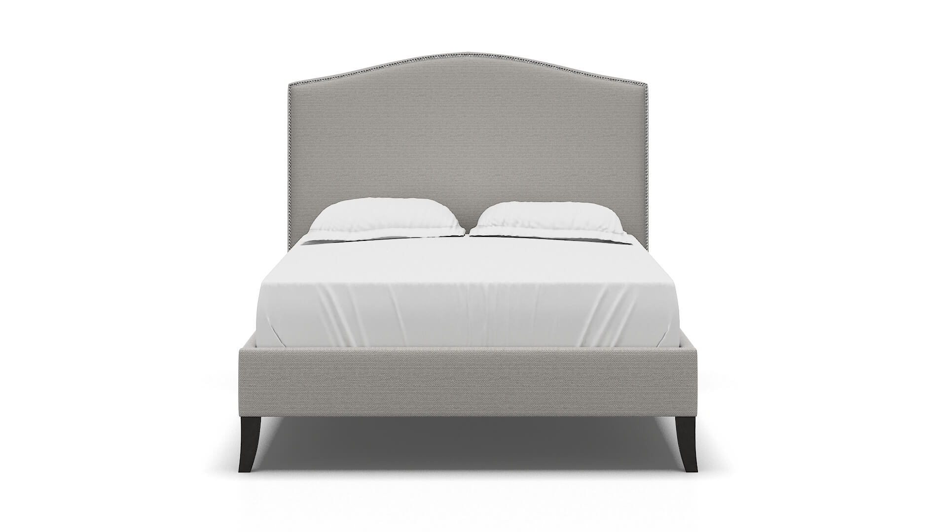 Dalion Derby Grey Bed espresso legs 1
