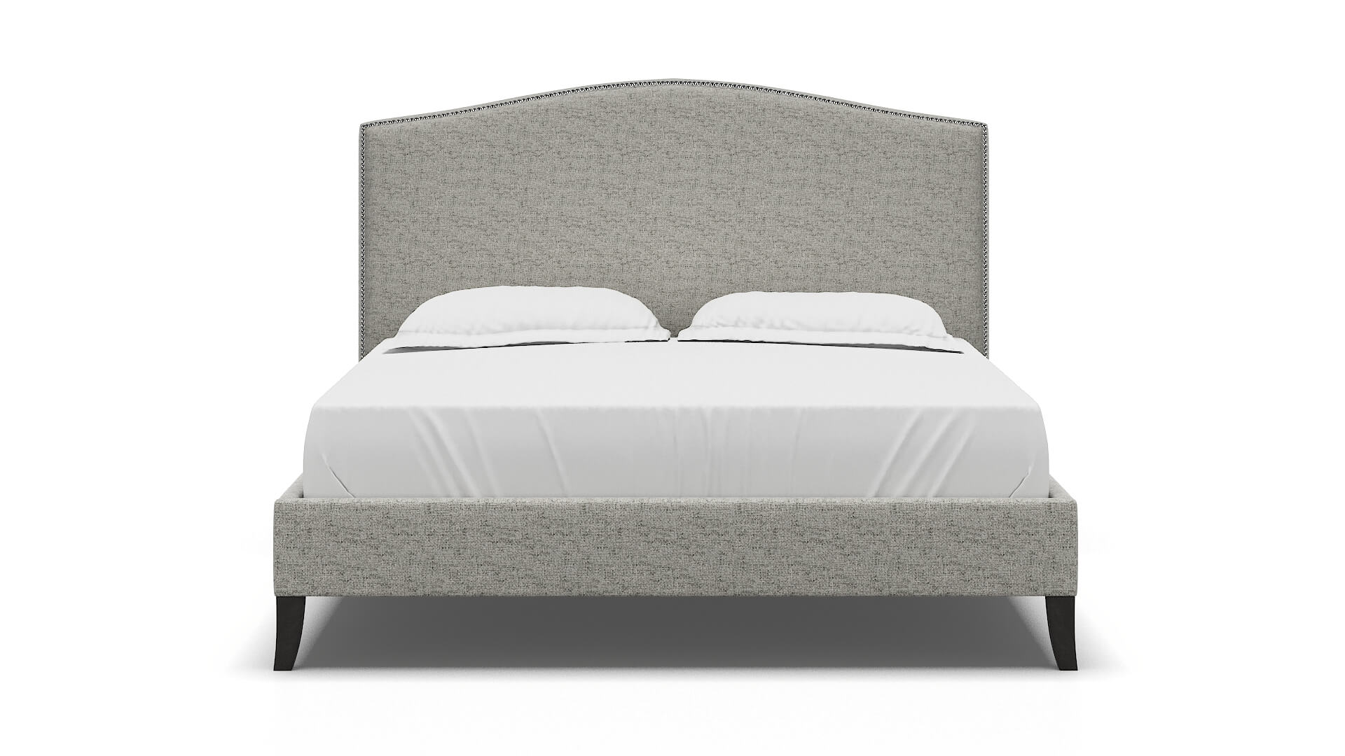 Dalion Derby Silver Bed King espresso legs 1