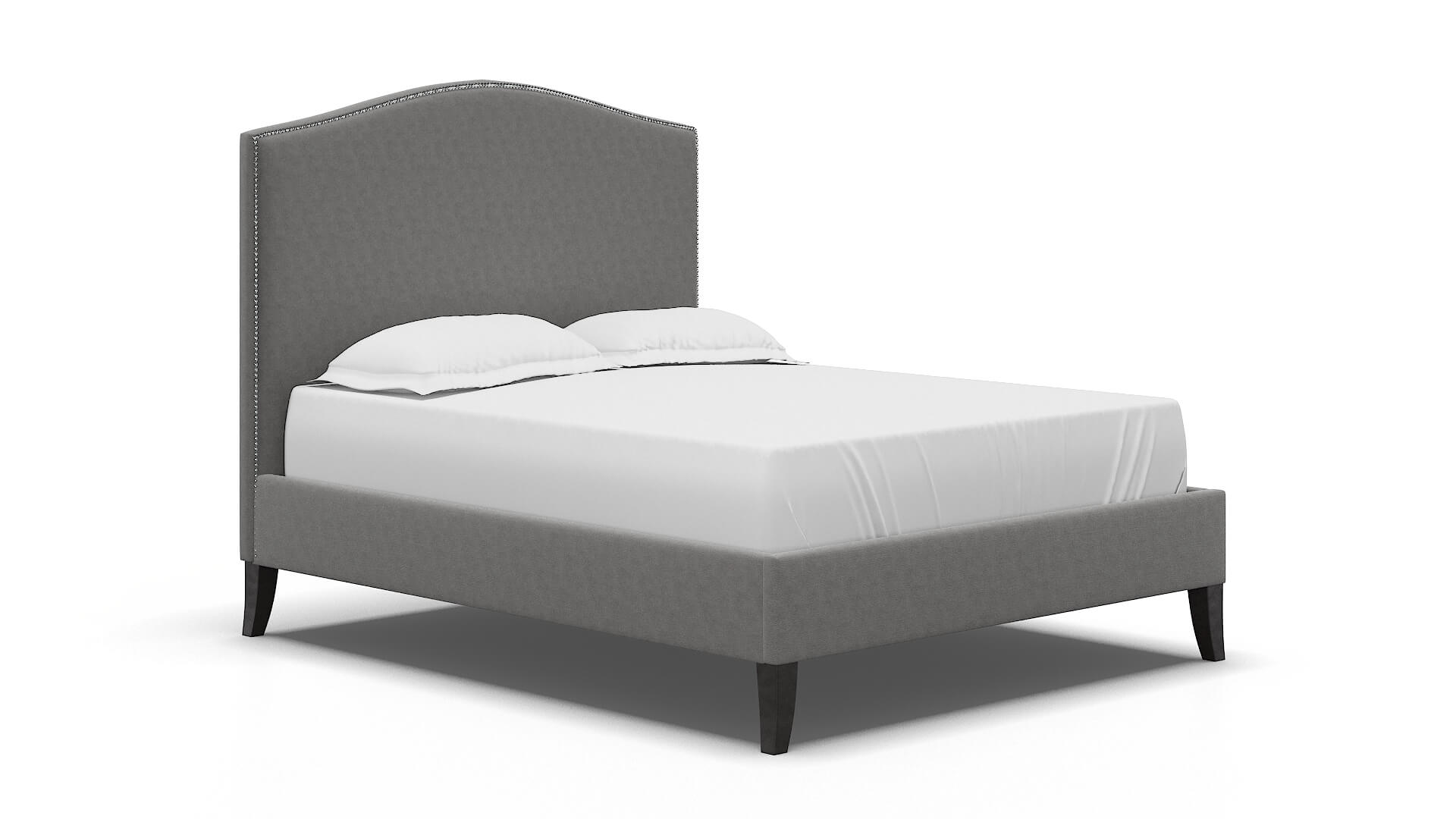 Dalion Dream_d Charcoal Bed espresso legs 2