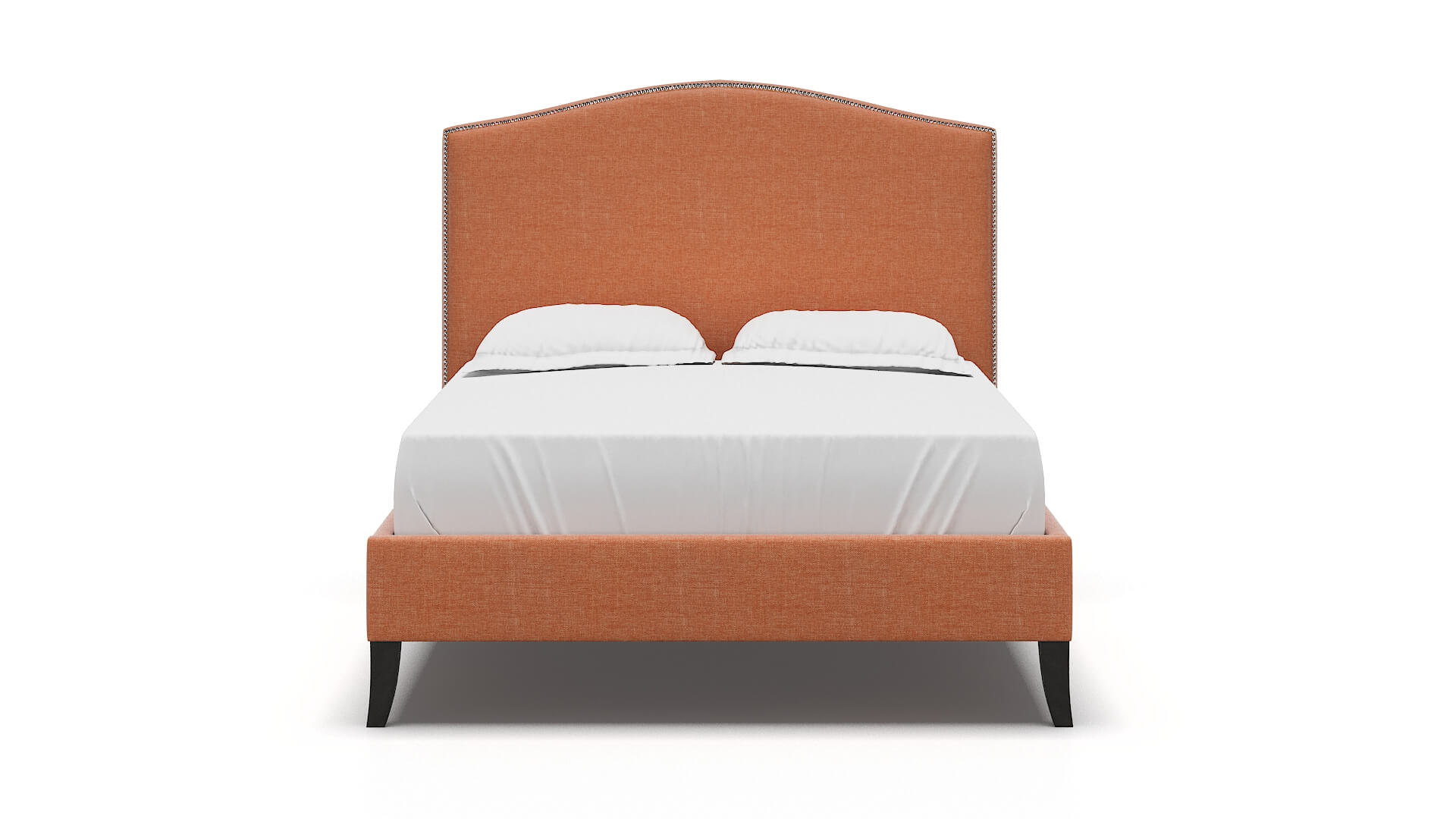 Dalion Hepburn Appricot Bed espresso legs 1