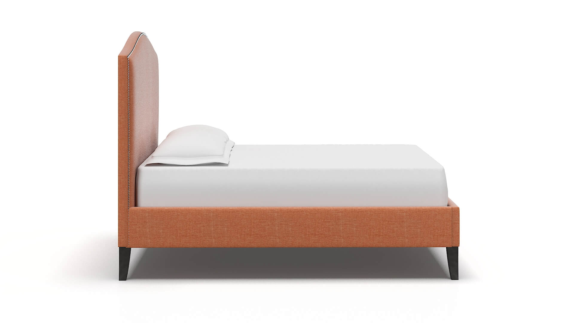 Dalion Hepburn Appricot Bed espresso legs 3