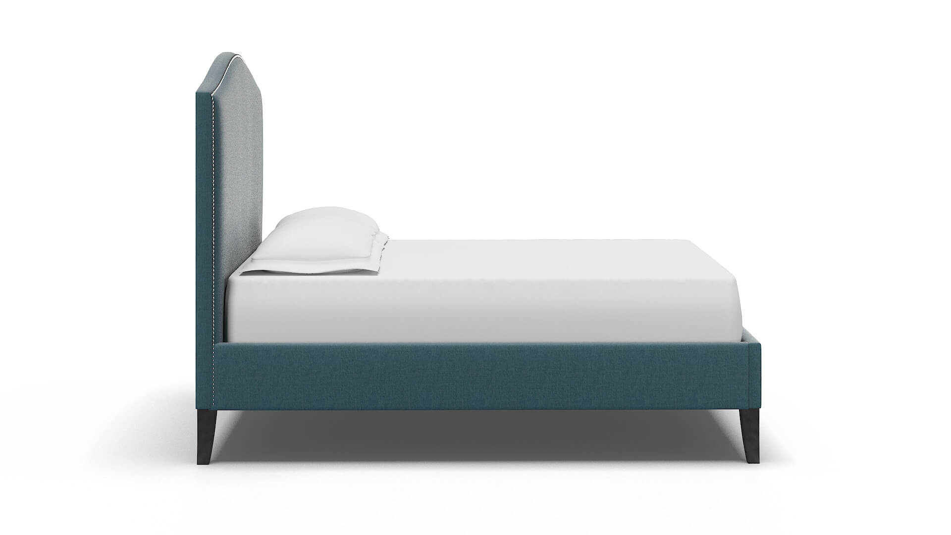 Dalion Portland Prussian Bed espresso legs 3