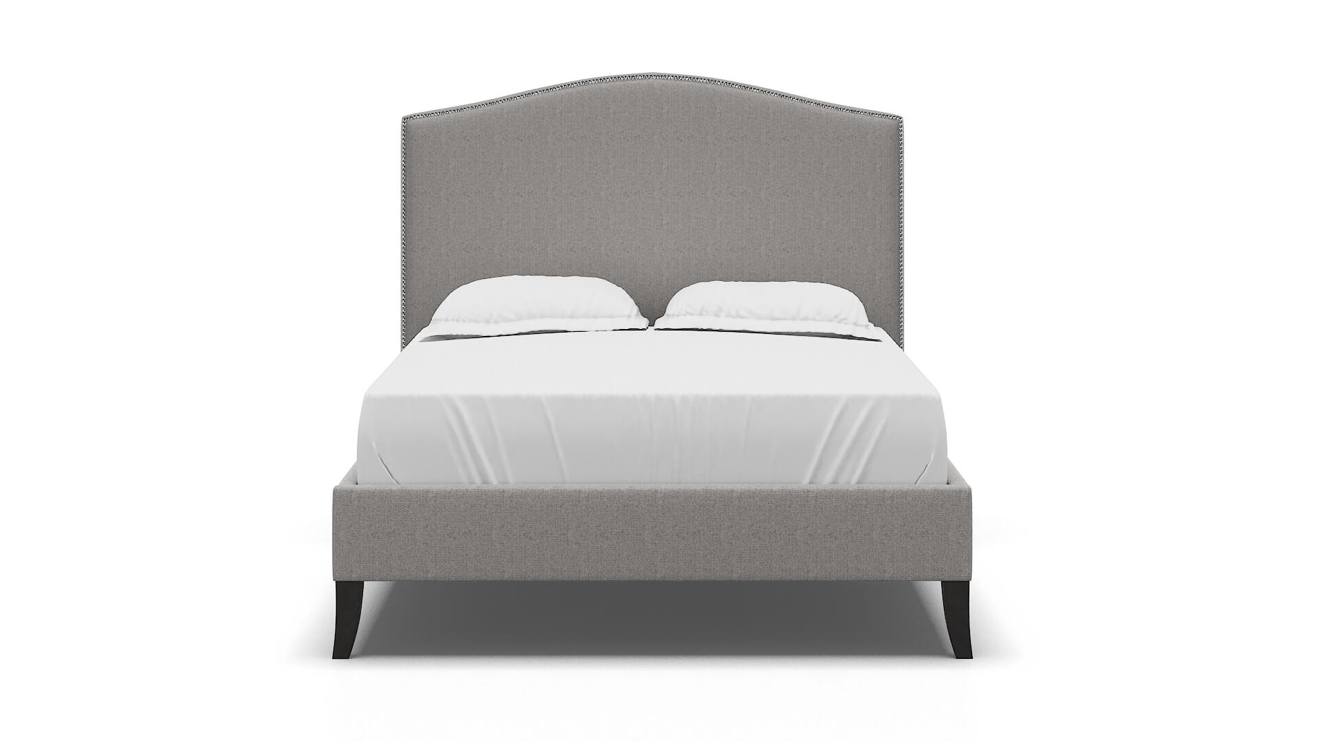 Dalion Sasha Silver Bed espresso legs 1