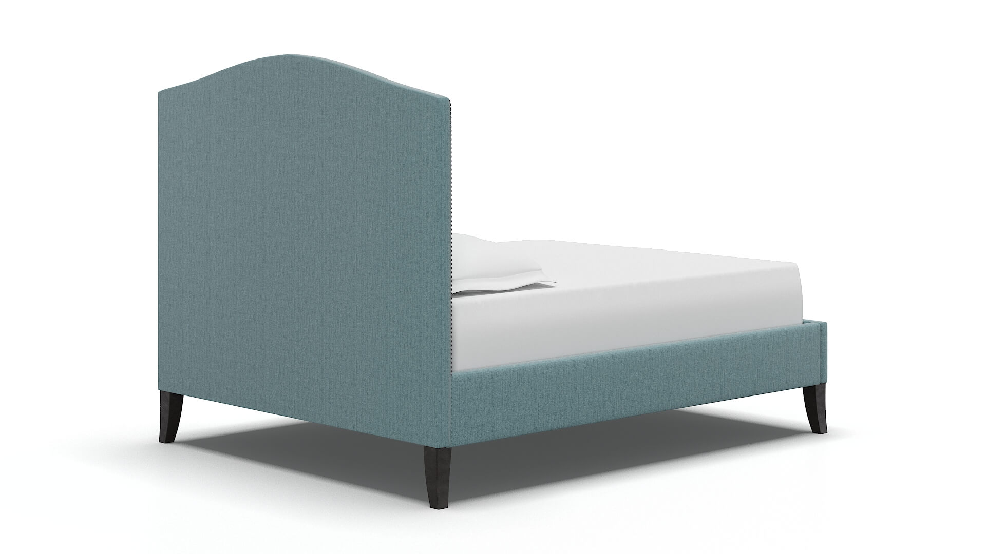 Dalion Sasha Teal Bed espresso legs 4