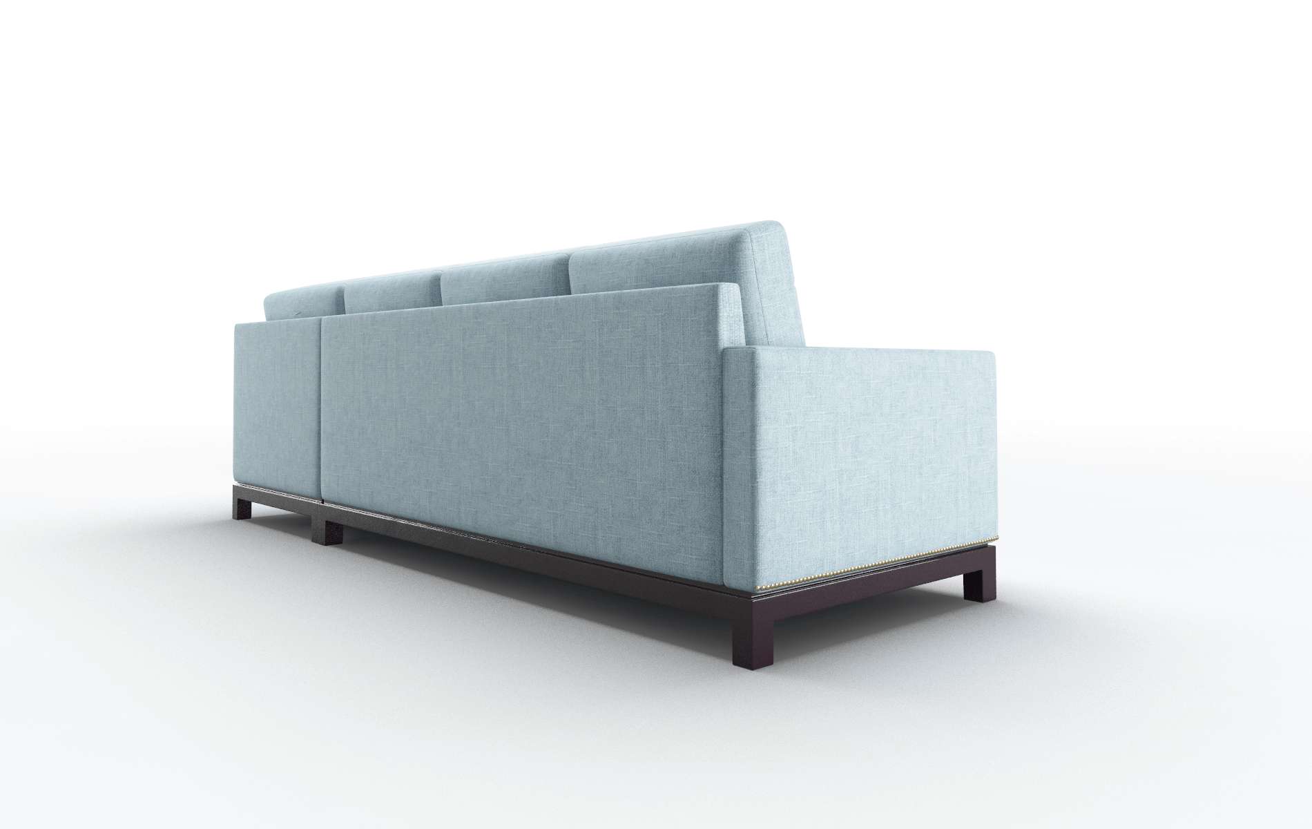 Davos Atlas Turquoise Panel espresso legs 5