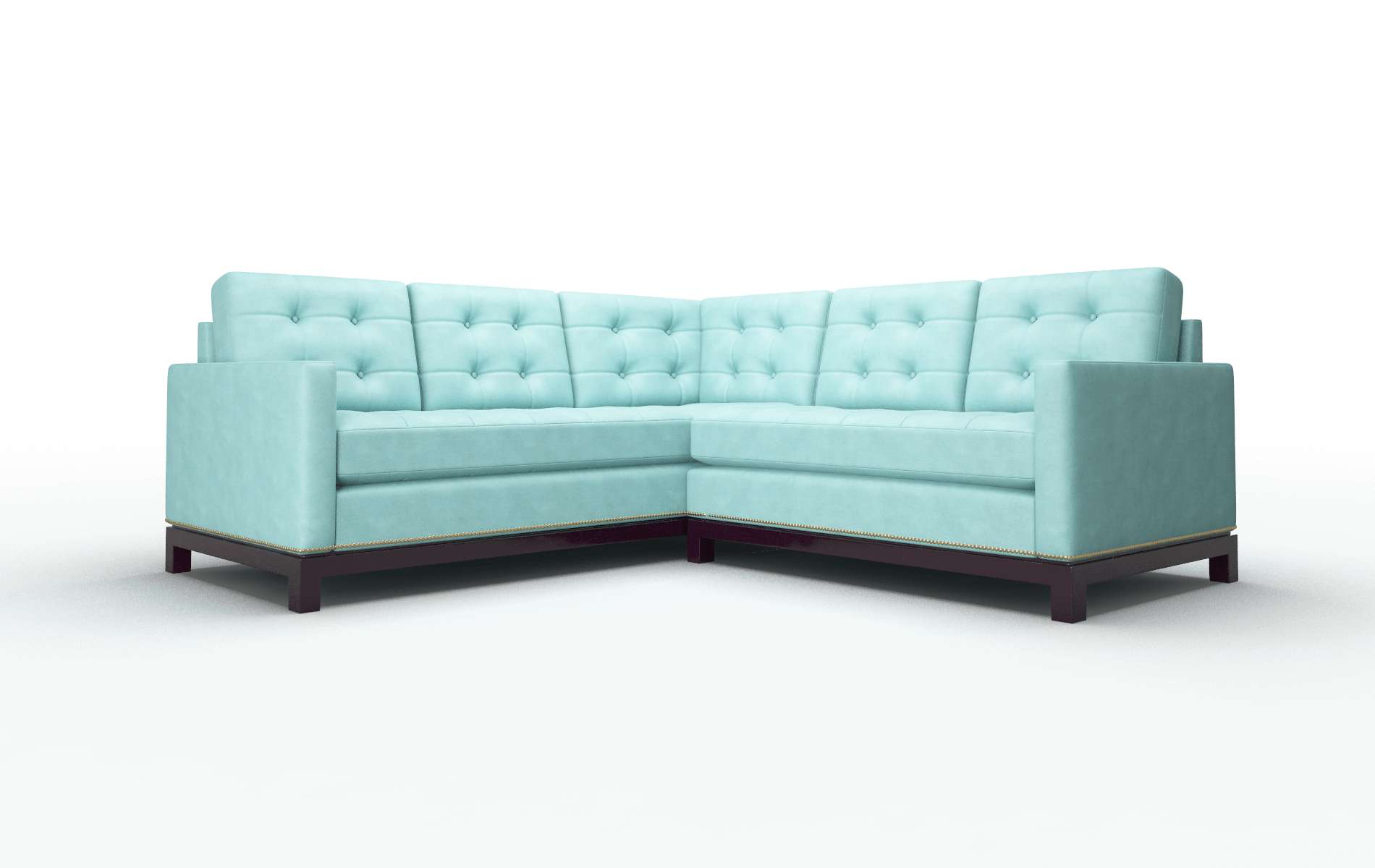 Davos Avalon_hp Aqua Sectional espresso legs 1