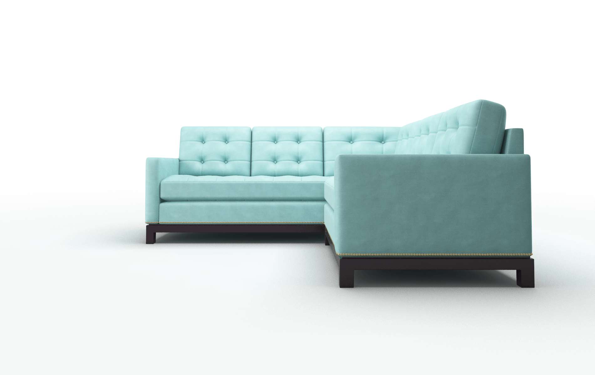 Davos Avalon_hp Aqua Sectional espresso legs 5