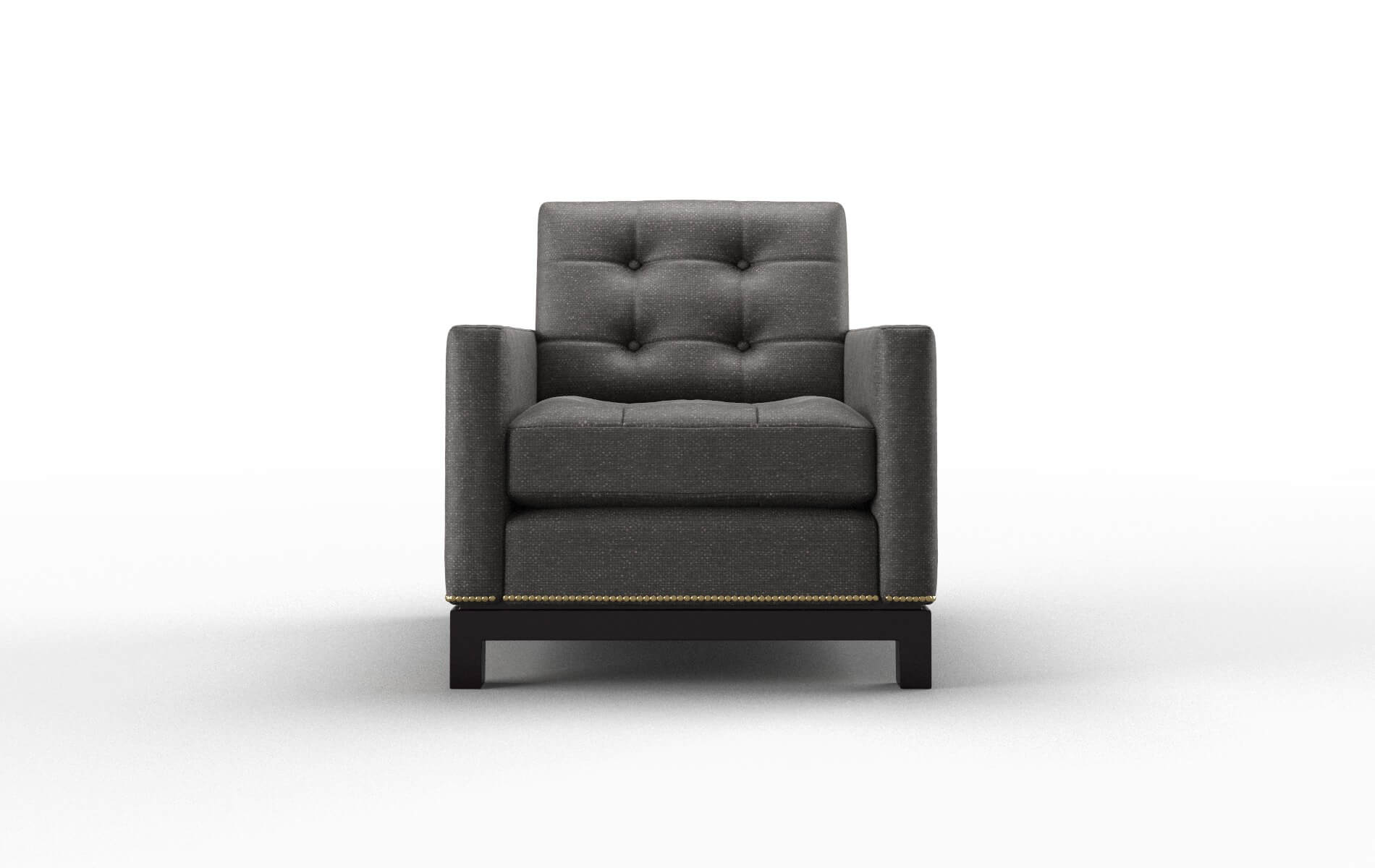 Davos Avenger denim Chair Espresso Legs  1