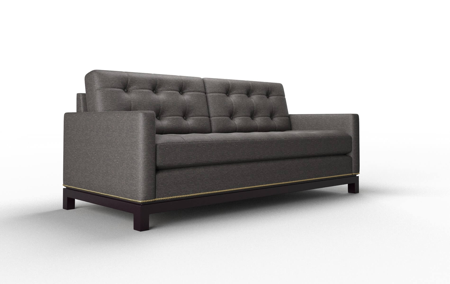 Davos Avenger Denim Sofa espresso legs 2