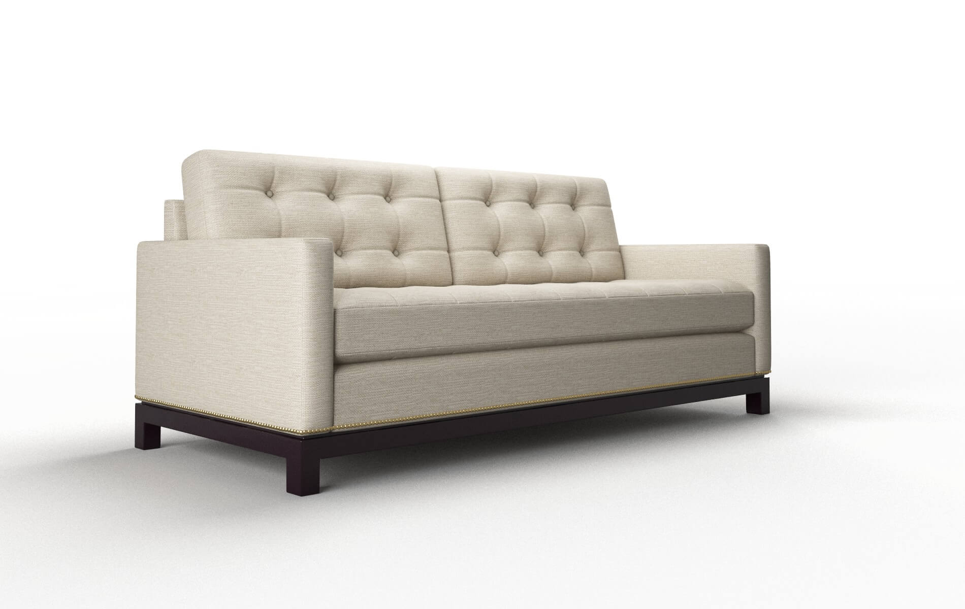Davos Avenger Pumice Sofa espresso legs 2