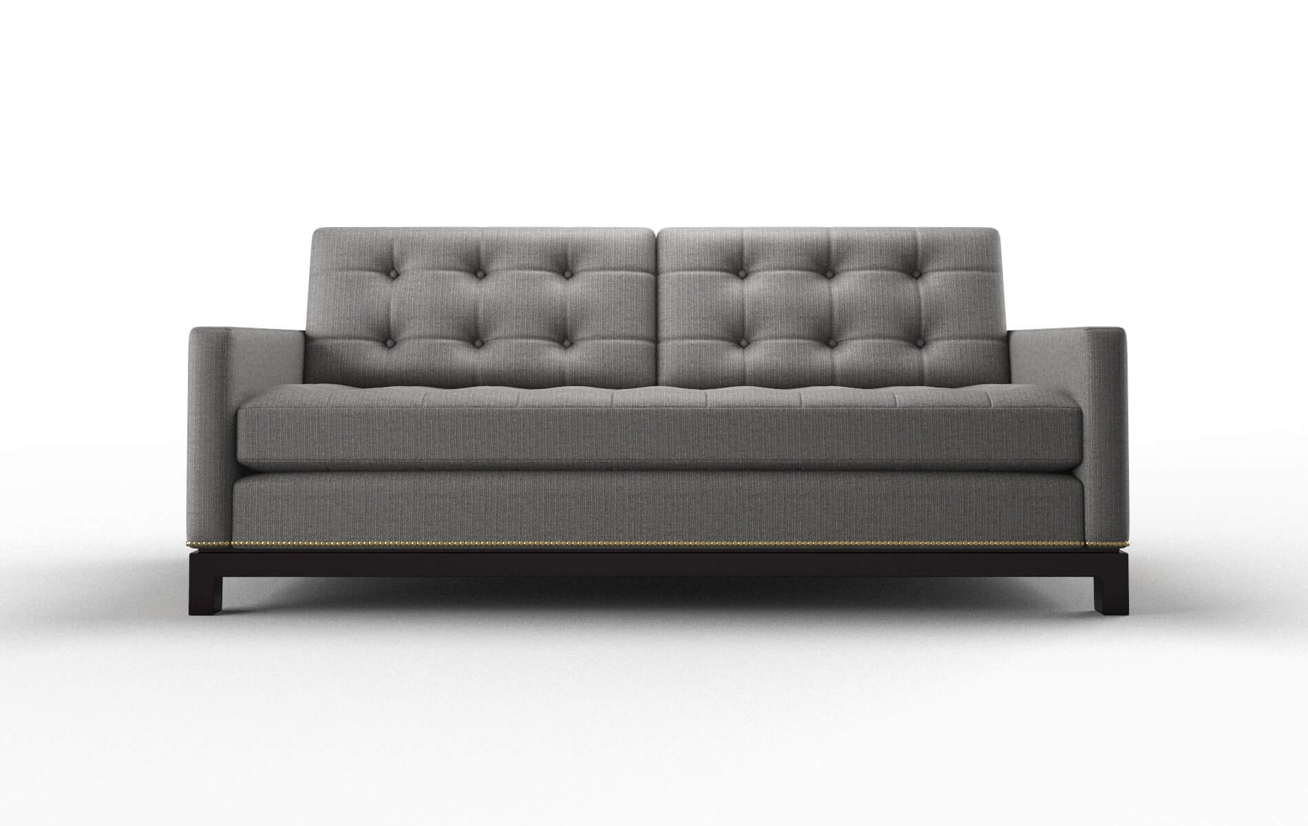 Davos Avenger Zinc Sofa espresso legs 1