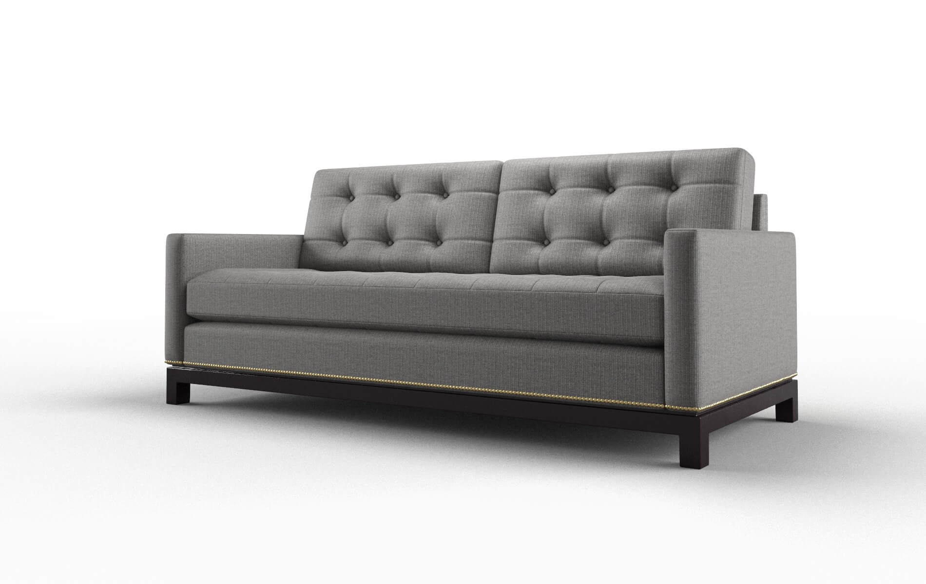 Davos Avenger Zinc Sofa espresso legs 4