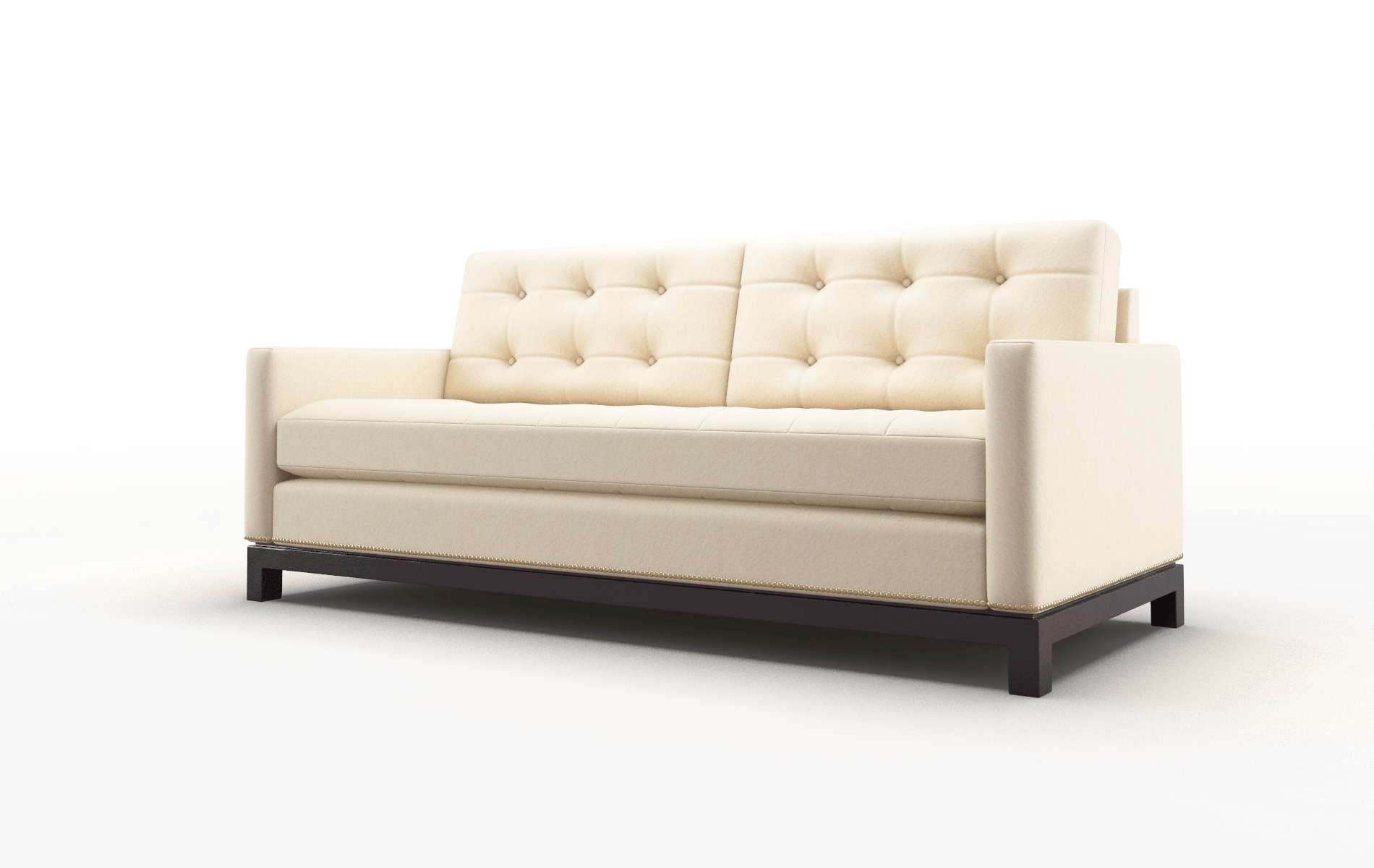 Davos Bella Buckwheat Sofa espresso legs 4