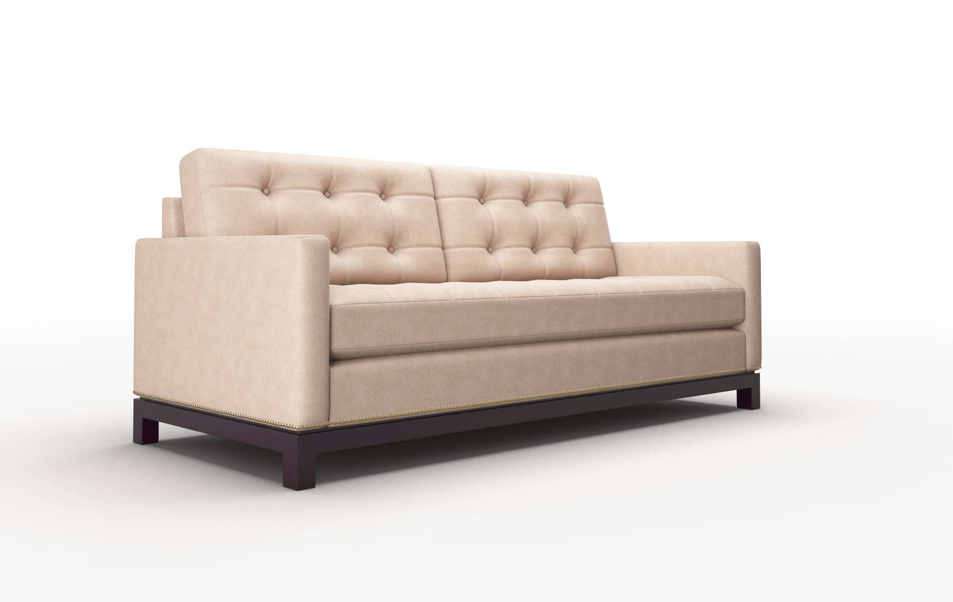 Davos Bella Cocoa Sofa espresso legs 2