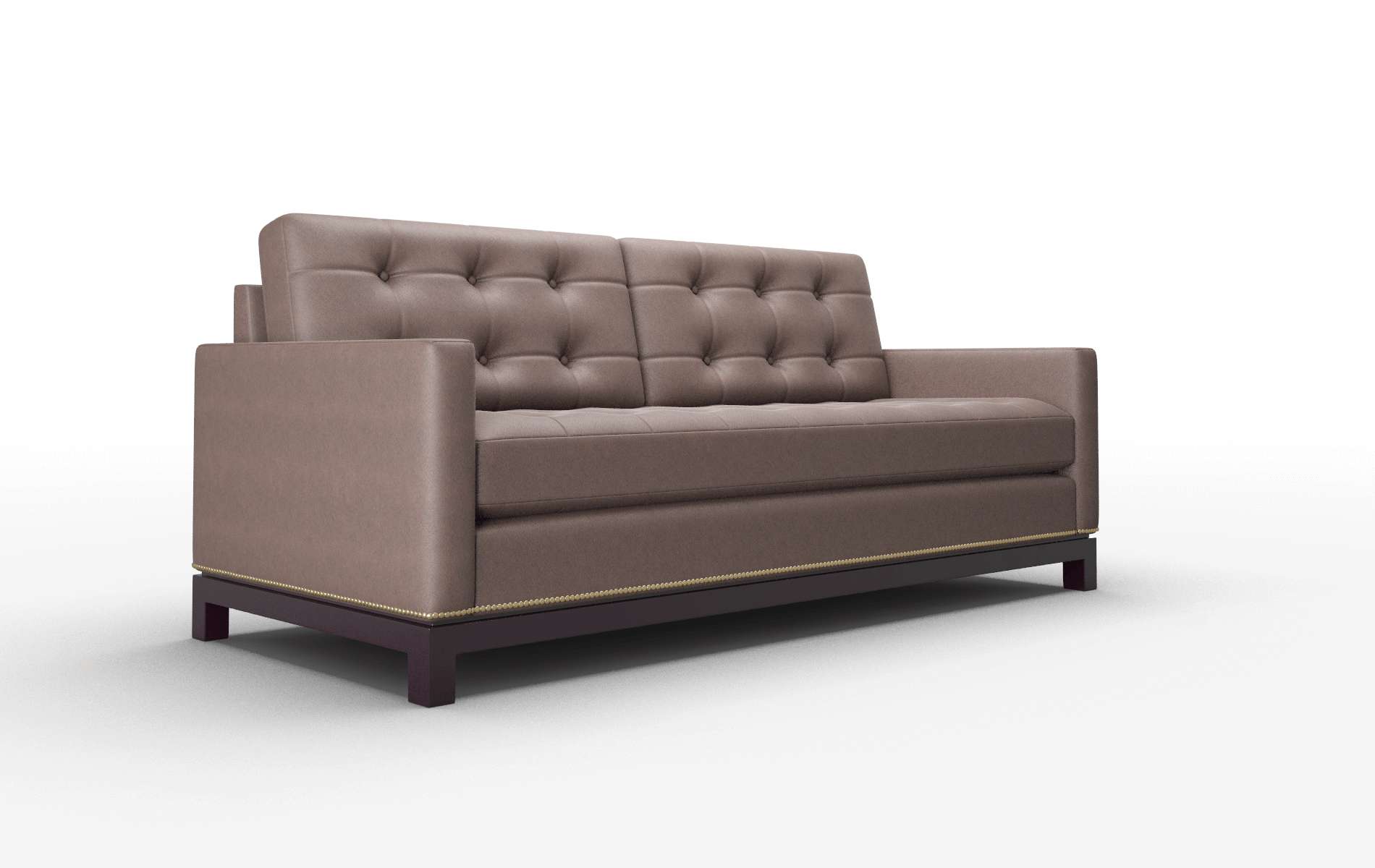 Davos Bella Espresso Sofa espresso legs 2
