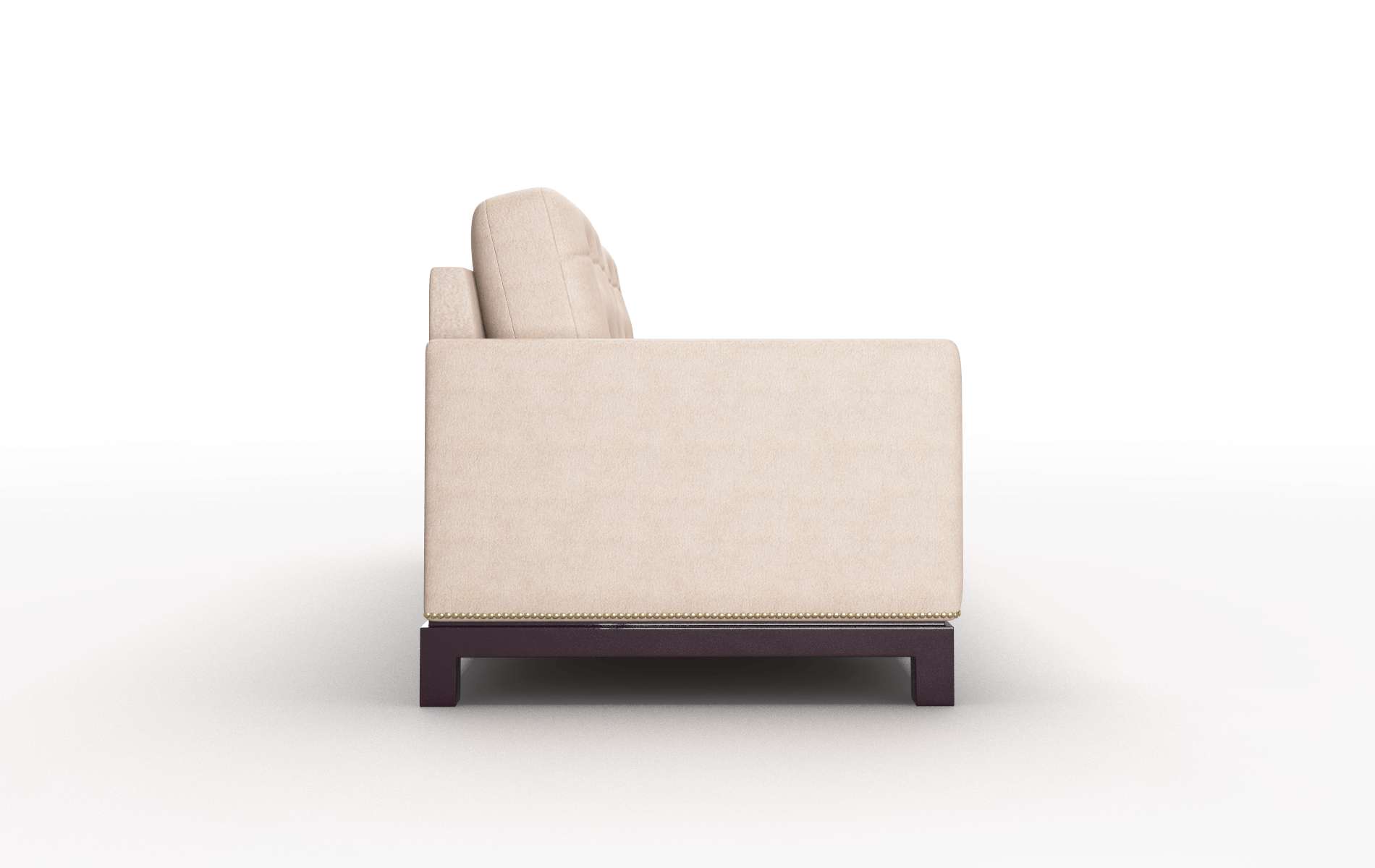 Davos Bella Pewter Sofa espresso legs 3