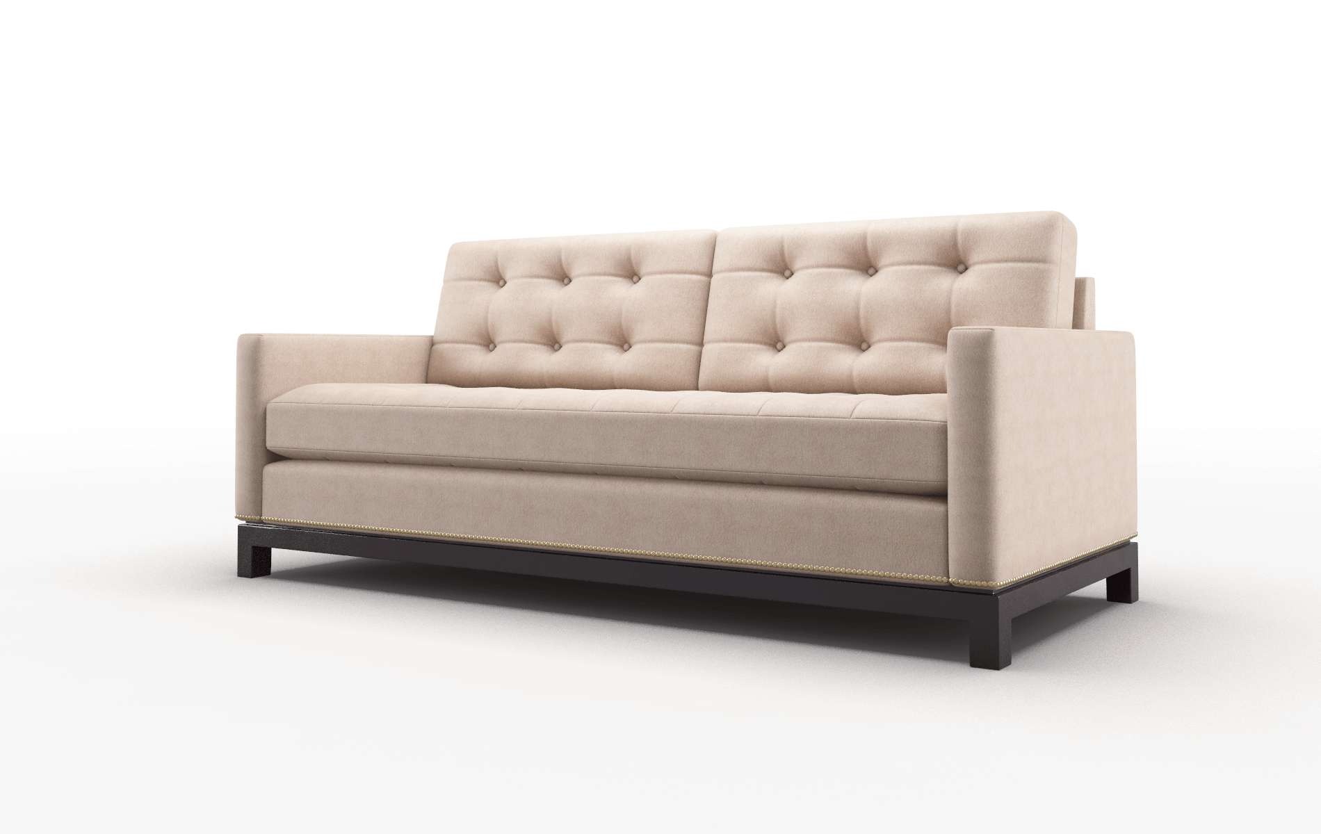 Davos Bella Pewter Sofa espresso legs 4