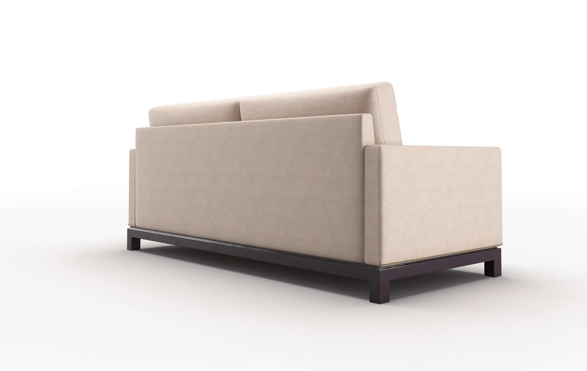 Davos Bella Pewter Sofa espresso legs 5