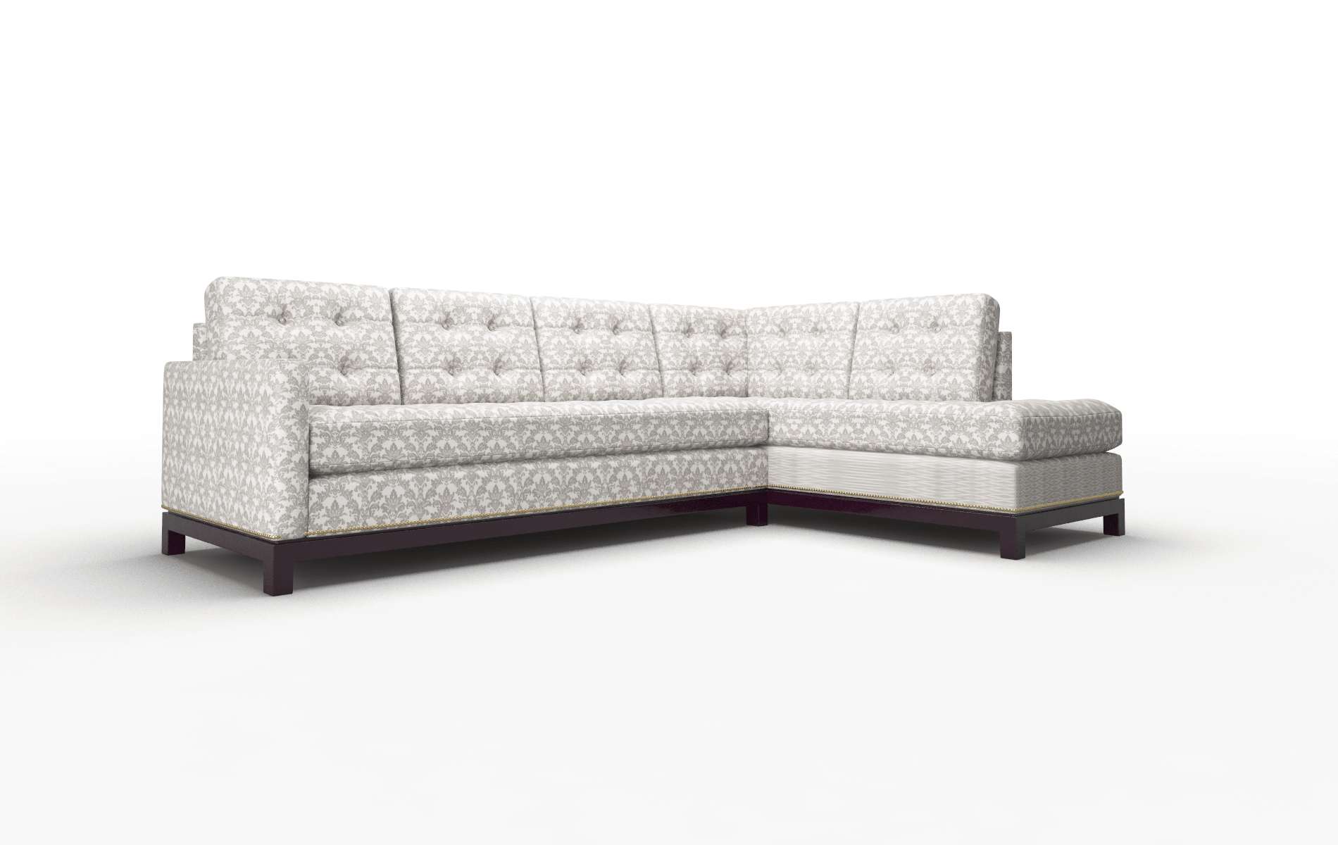 Davos Bergamo Dove Panel espresso legs 2