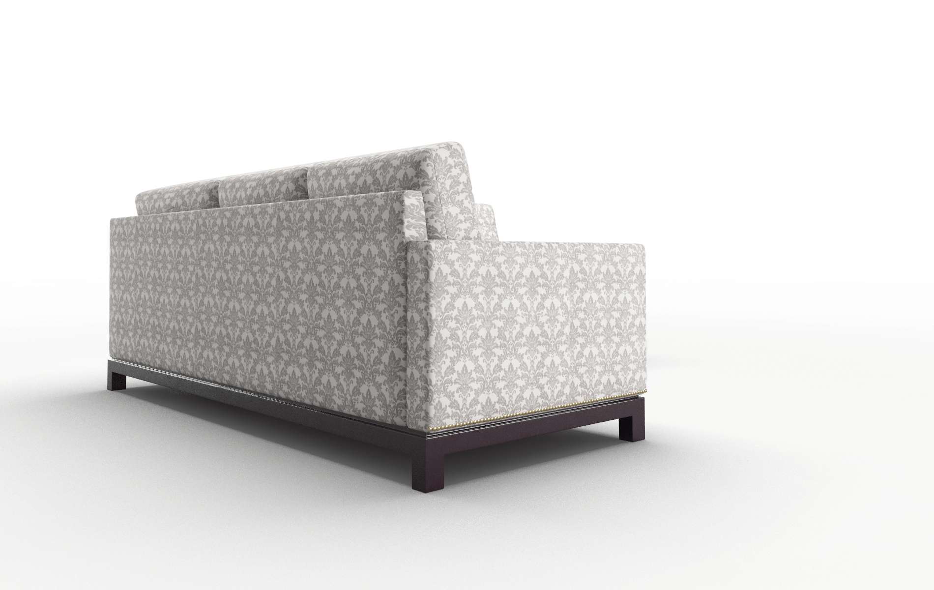 Davos Bergamo Dove Sectional espresso legs 3