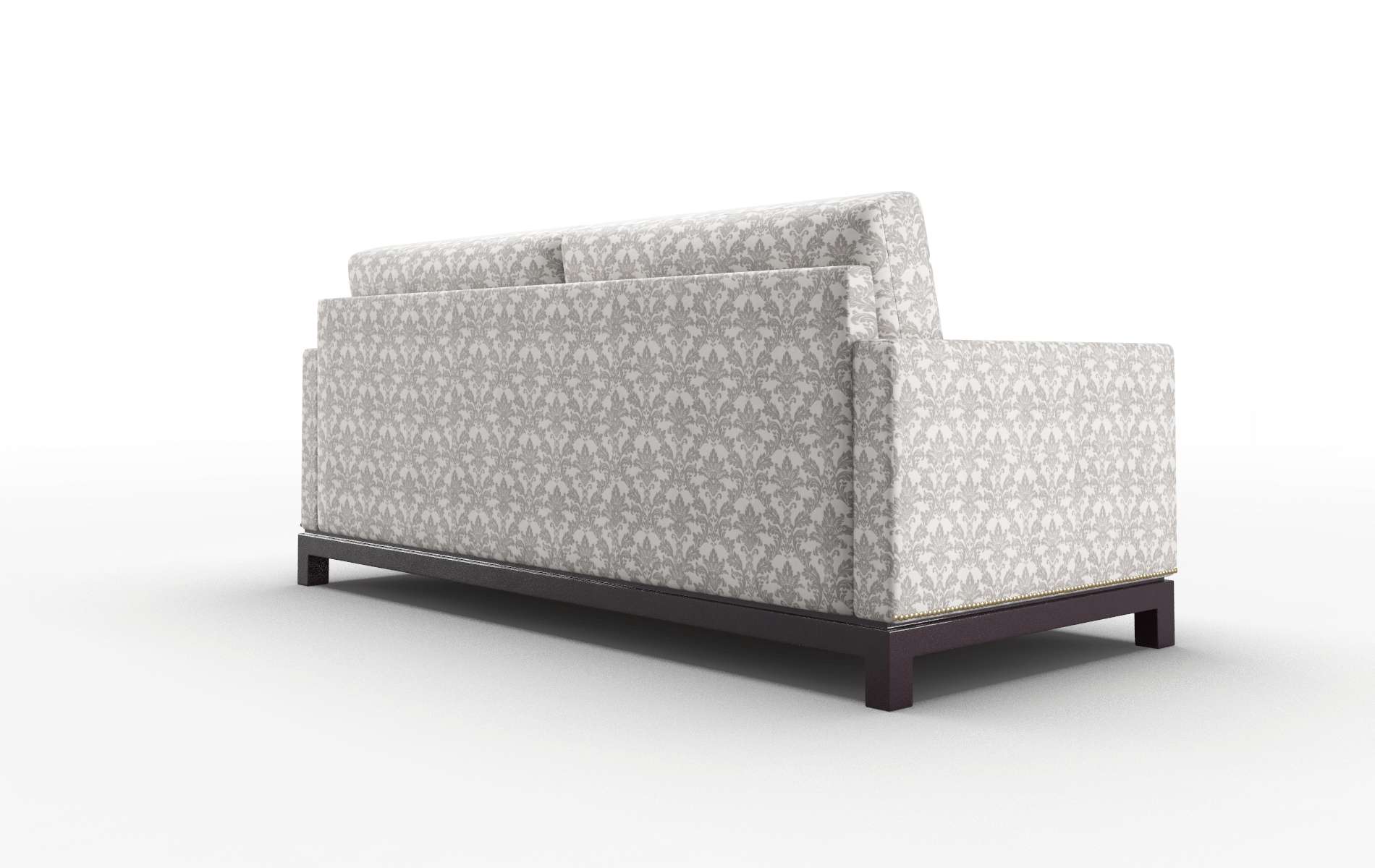 Davos Bergamo Dove Sofa espresso legs 5