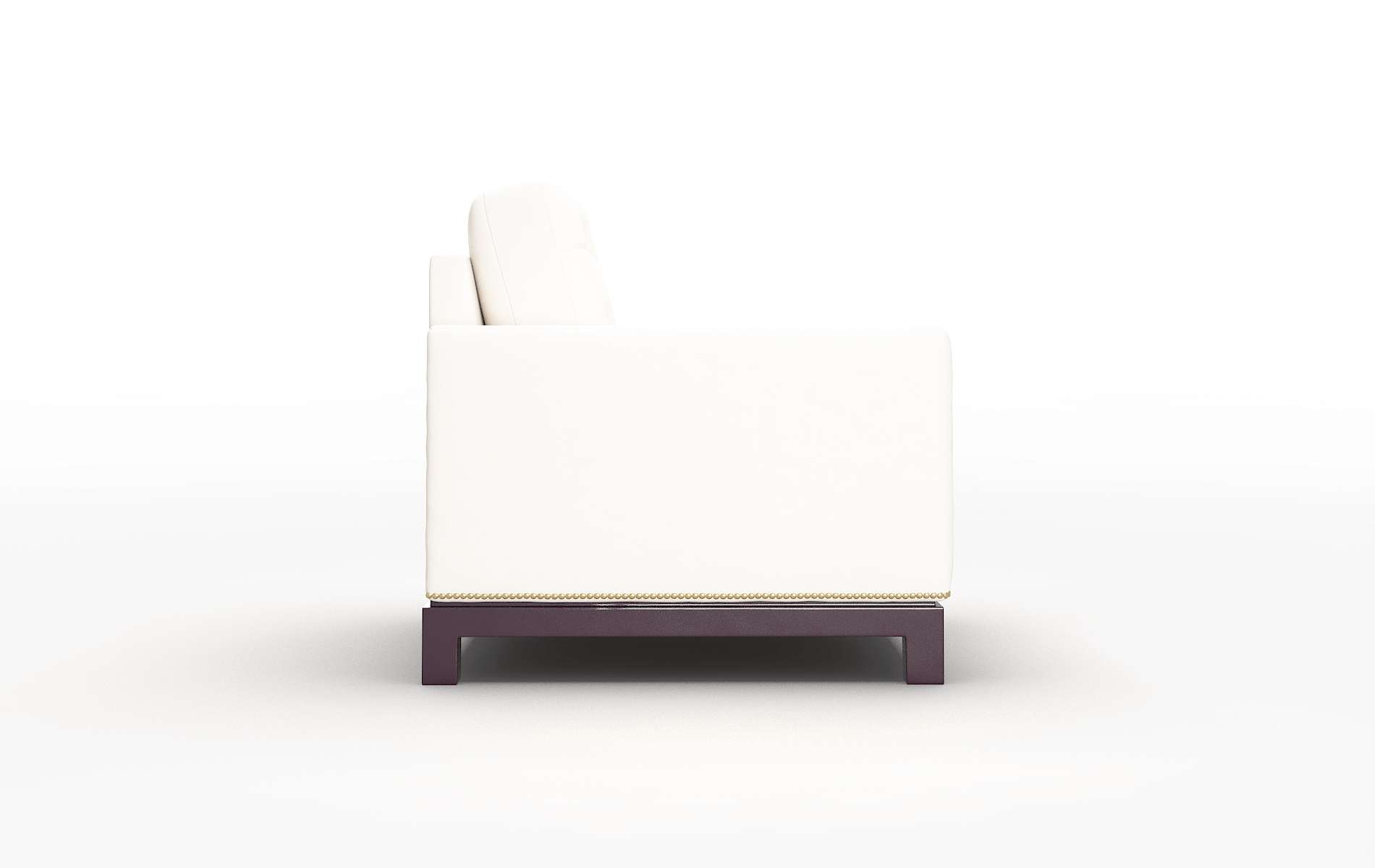 Davos Blanche Milky Chair espresso legs 3