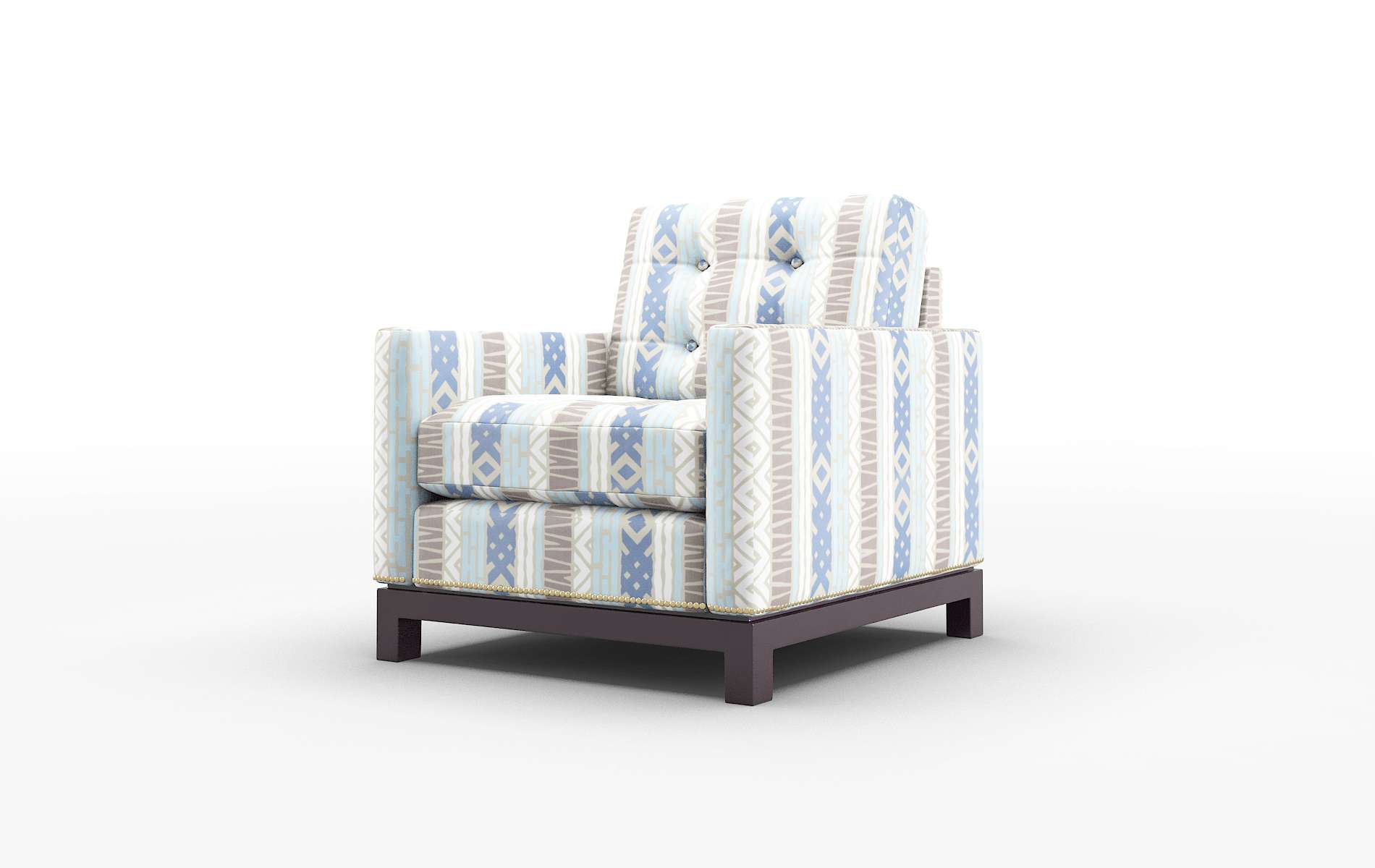Davos Bodhi Indigo Chair espresso legs 4