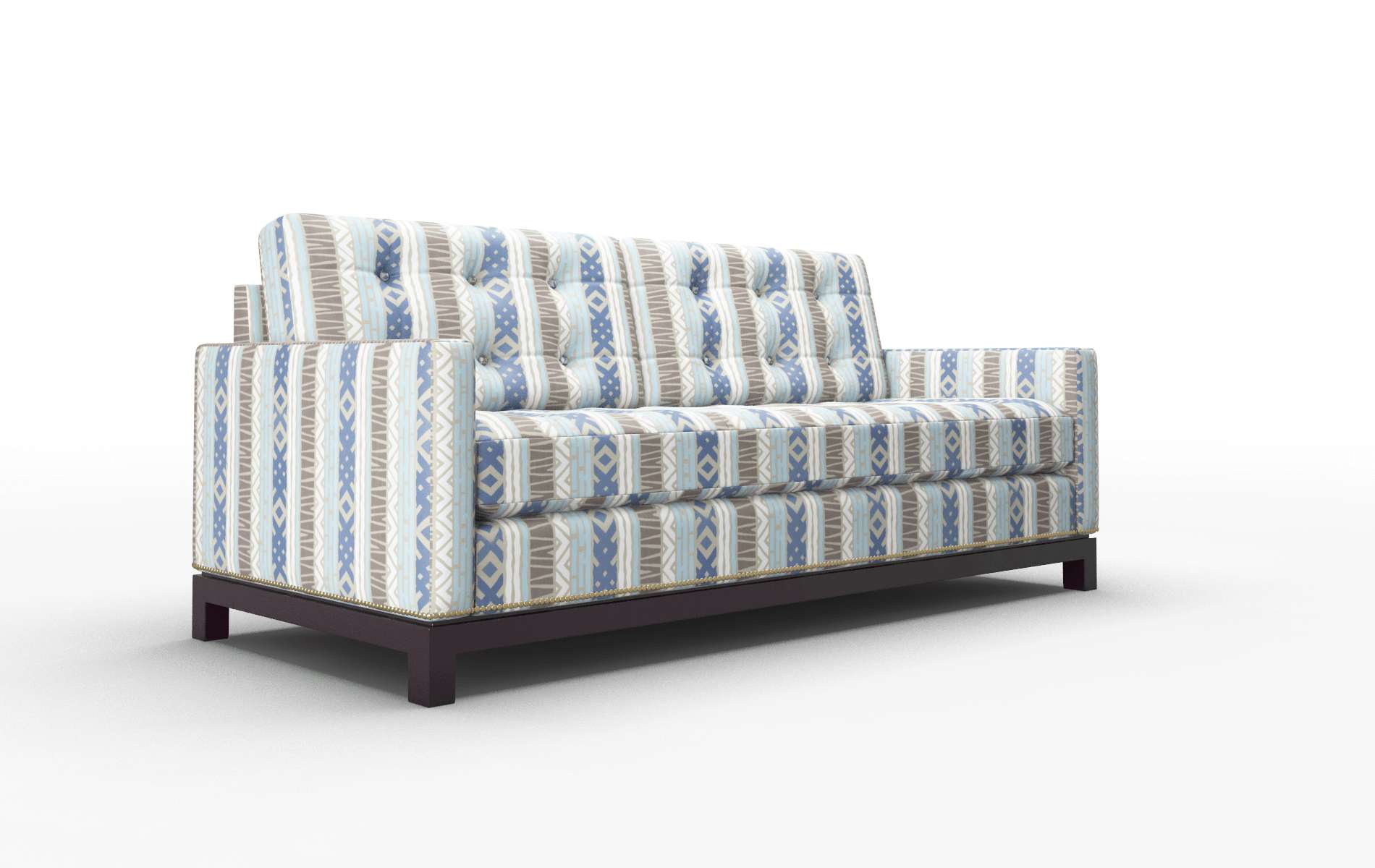Davos Bodhi Indigo Sofa espresso legs 2