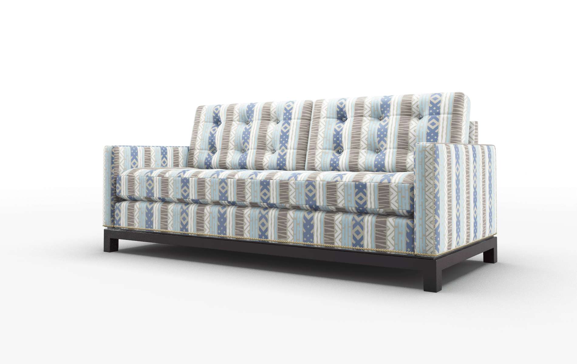 Davos Bodhi Indigo Sofa espresso legs 4