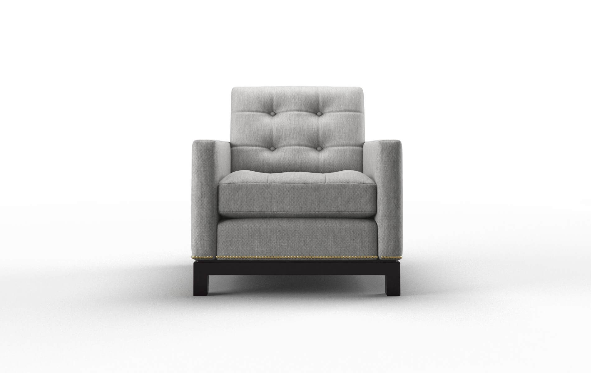 Davos Bungalow Graphite Chair espresso legs 1