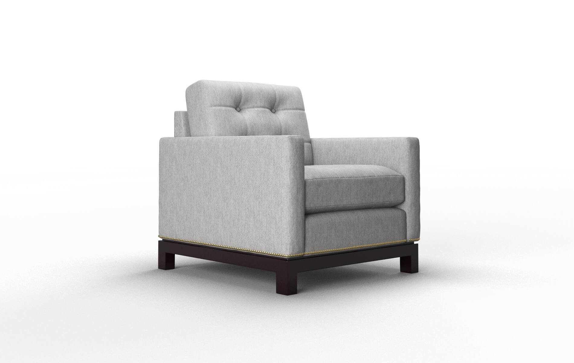 Davos Bungalow Graphite Chair espresso legs 2