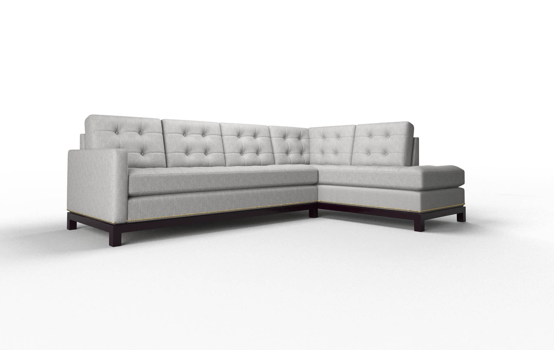 Davos Bungalow Graphite Panel espresso legs 2