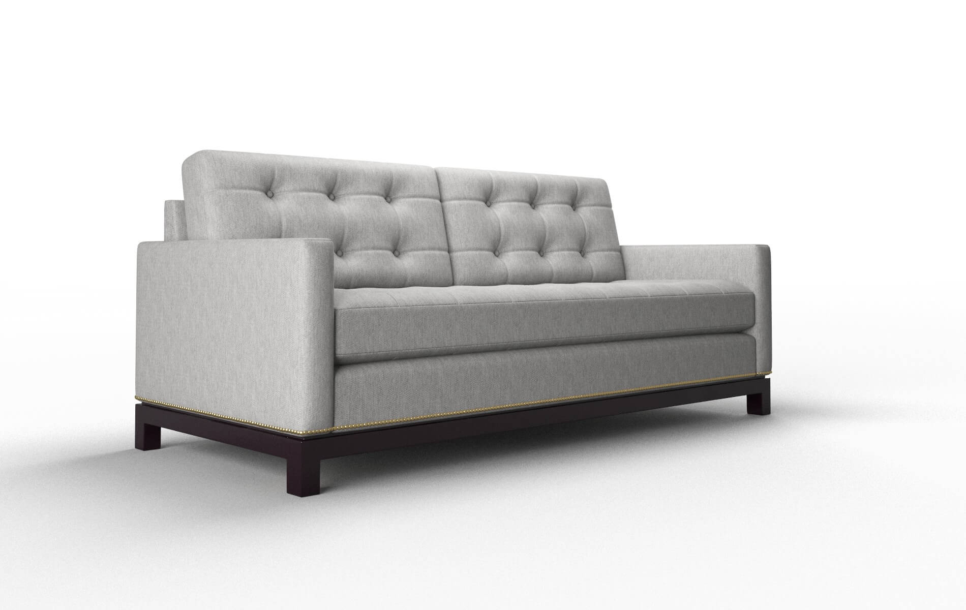 Davos Bungalow Graphite Sofa espresso legs 2