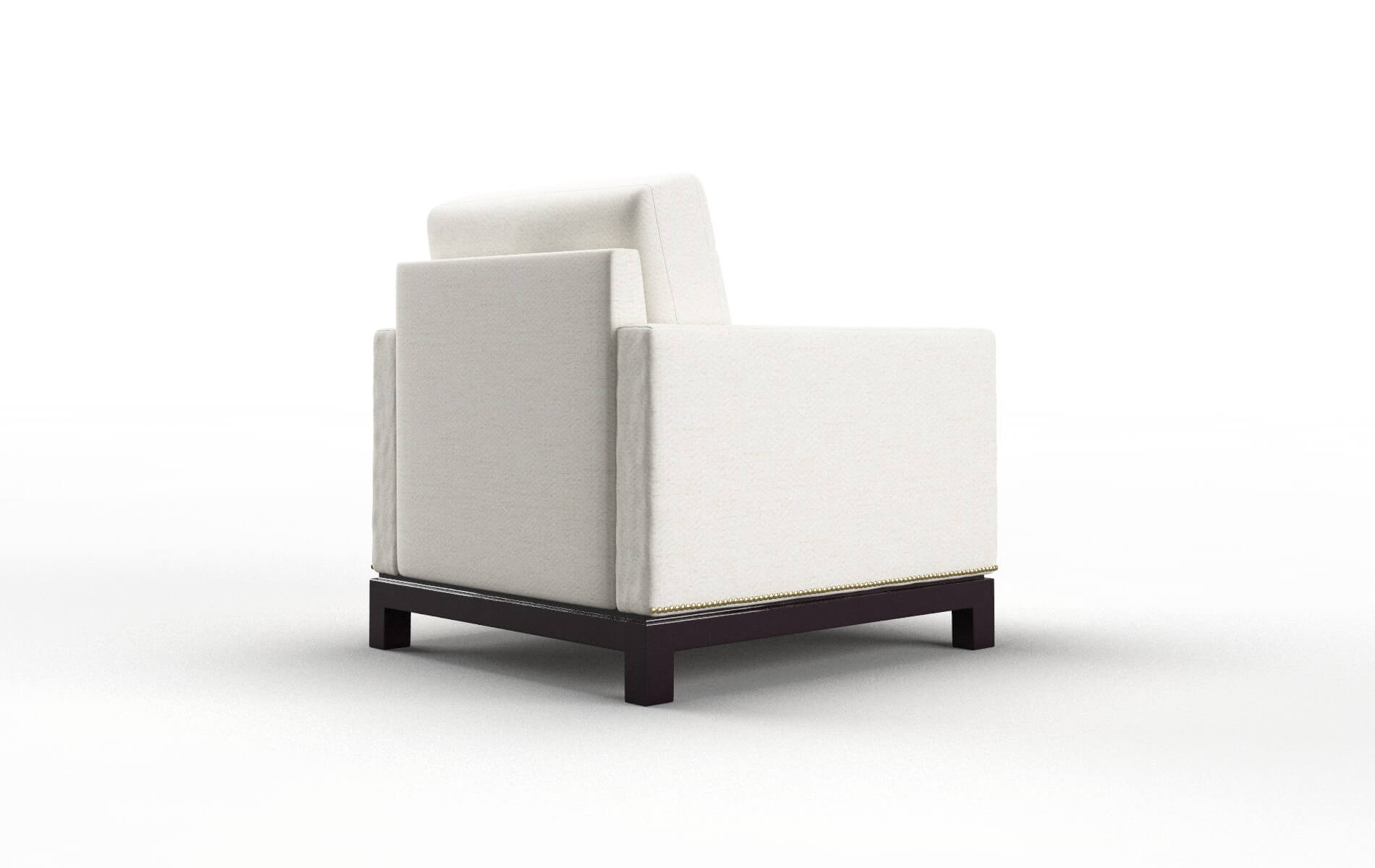 Davos Catalina Ivory Chair espresso legs 5