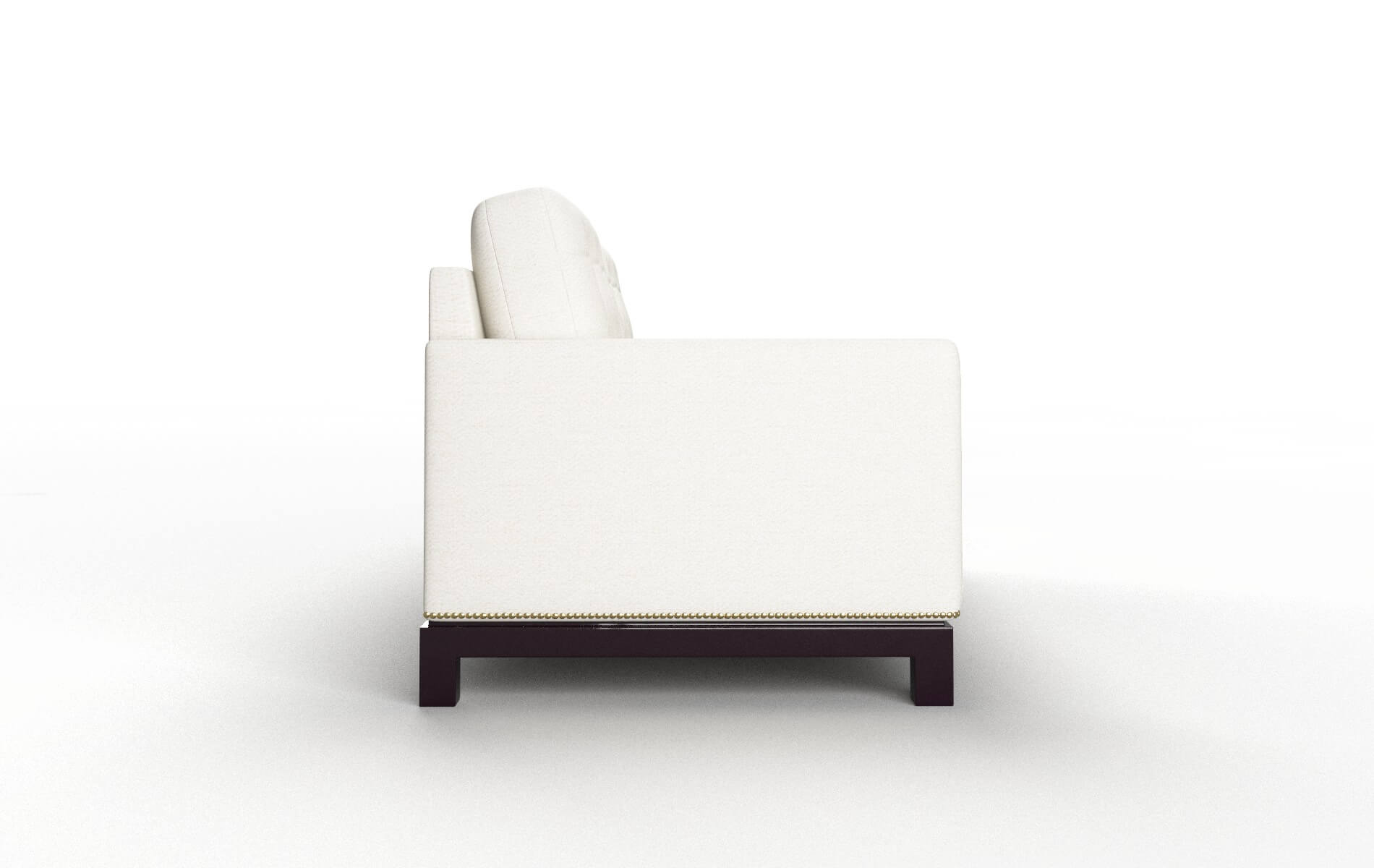 Davos Catalina Ivory Sofa espresso legs 3