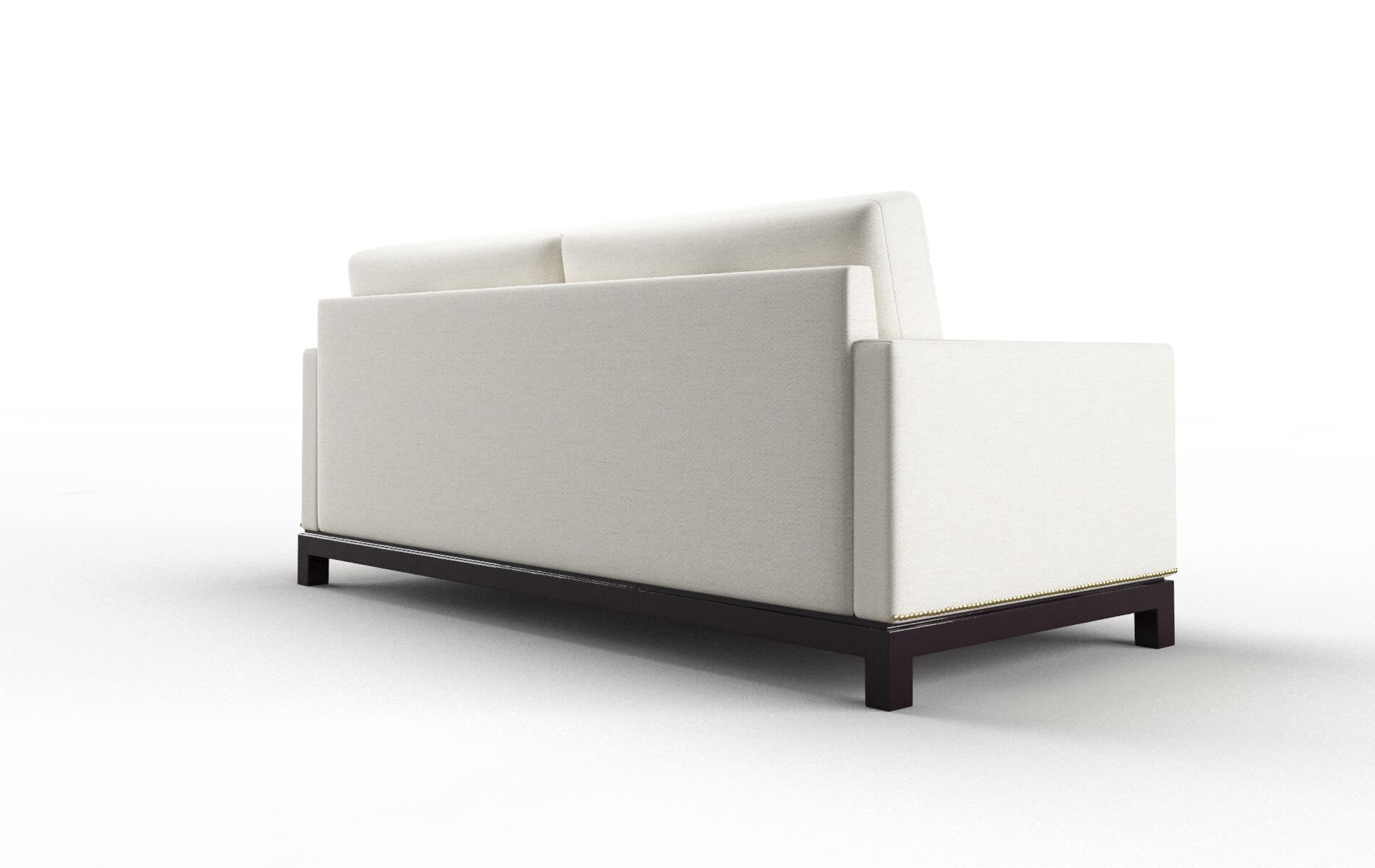Davos Catalina Ivory Sofa espresso legs 5