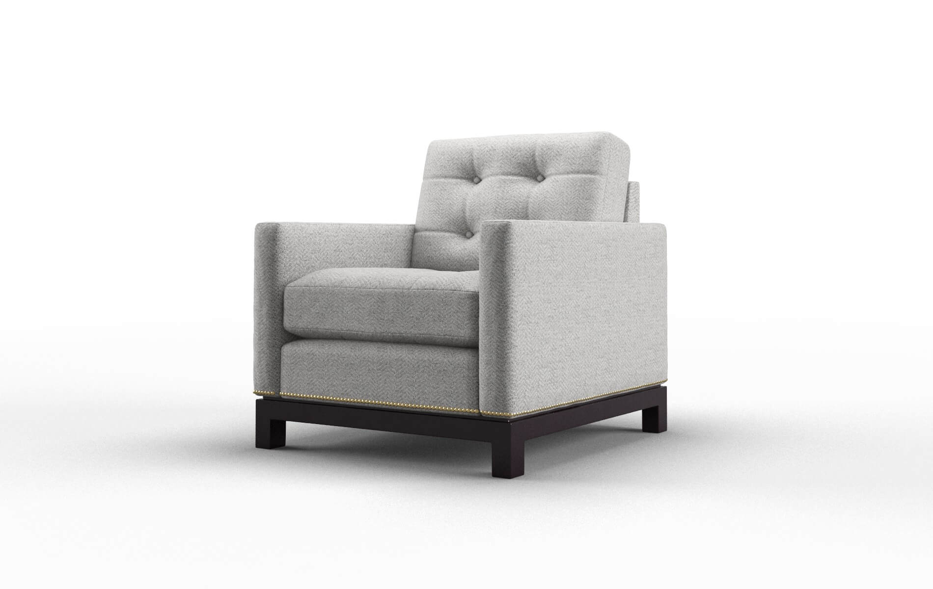 Davos Catalina Silver Chair espresso legs 4