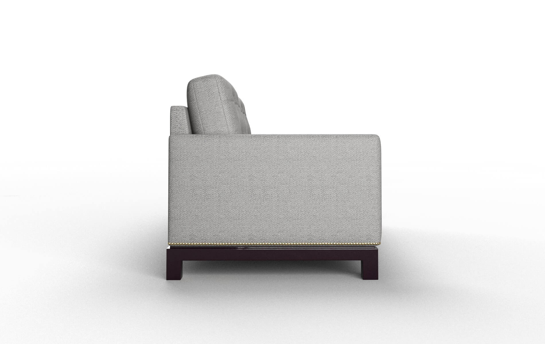 Davos Catalina Steel Sofa espresso legs 3