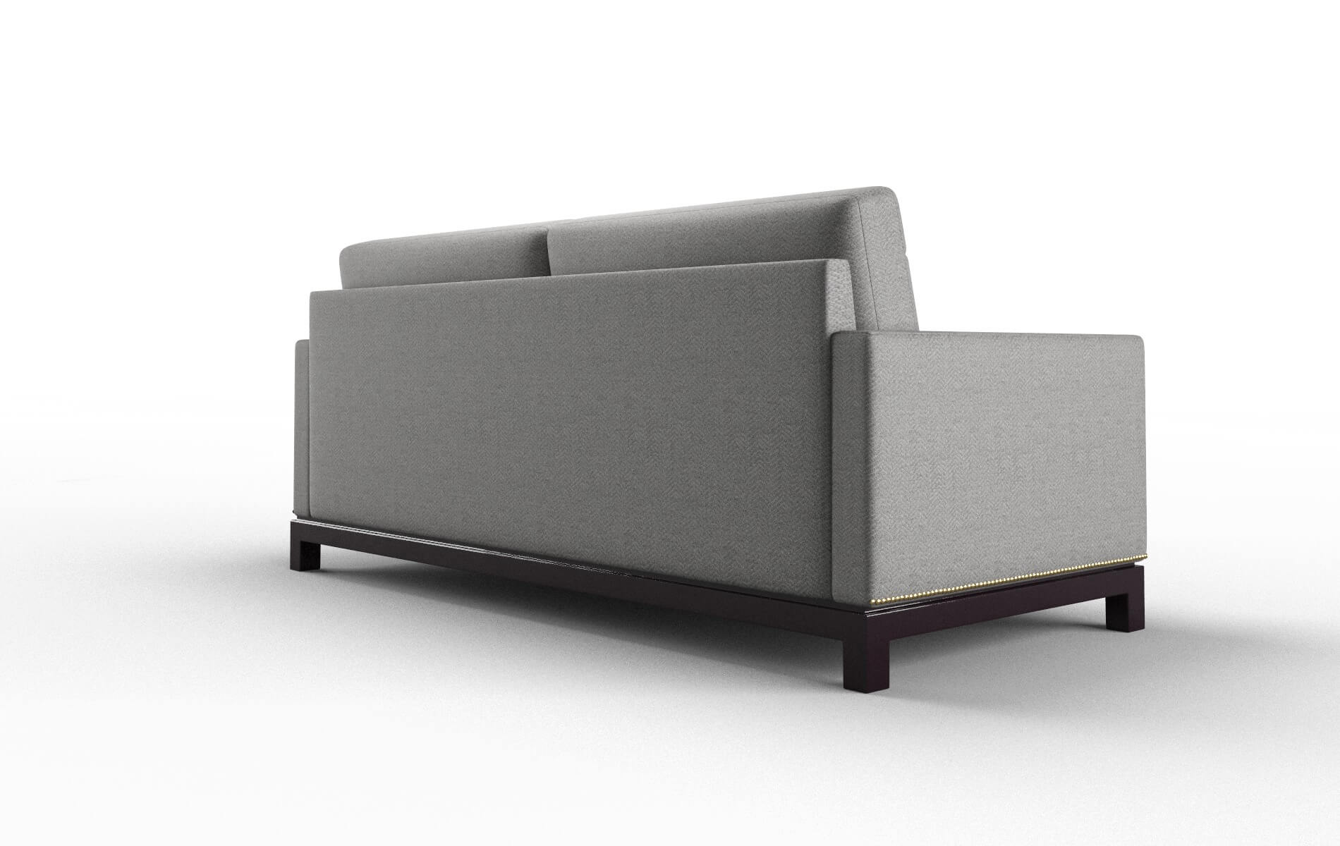 Davos Catalina Steel Sofa espresso legs 5