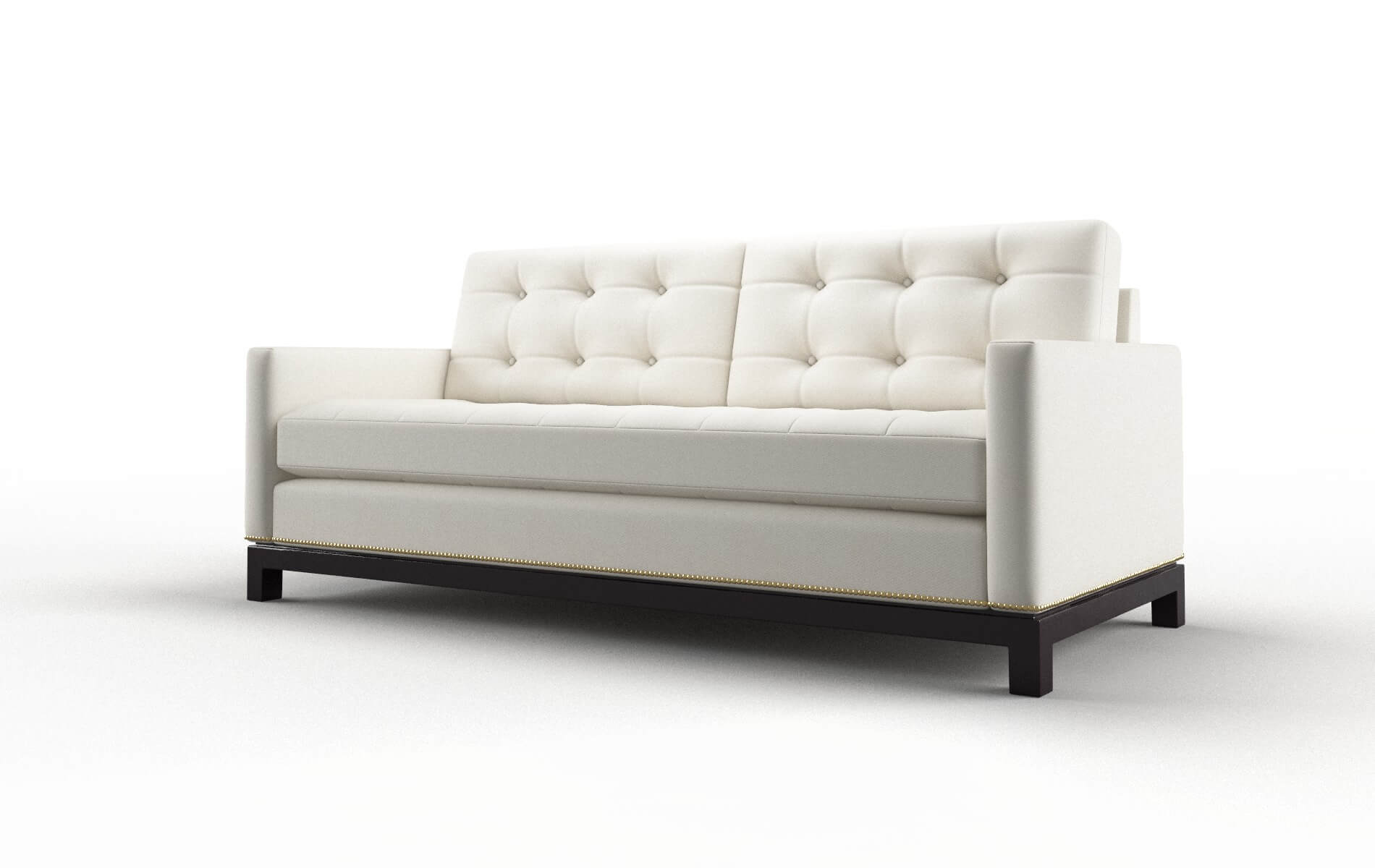 Davos Chance Bone Sofa espresso legs 4