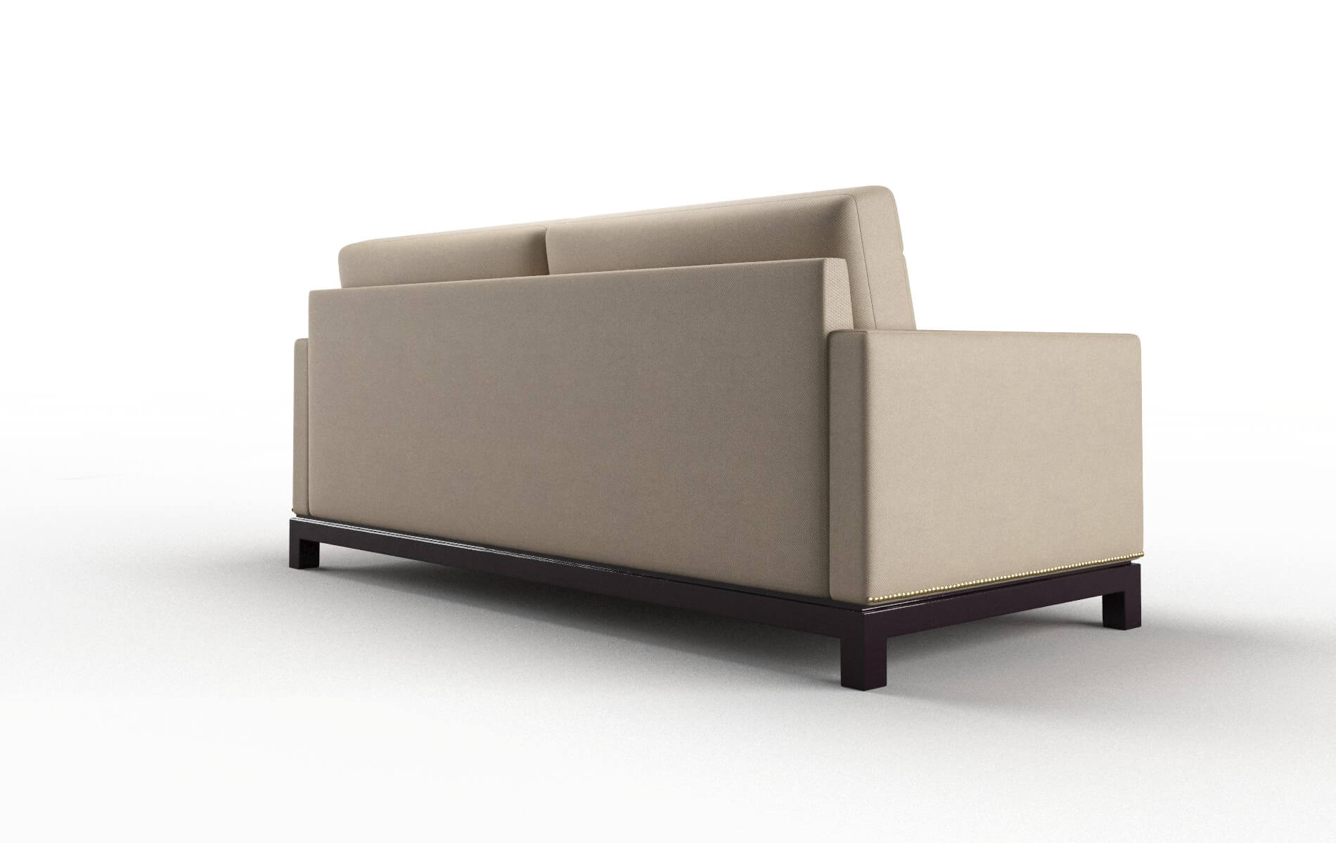 Davos Chance Platinum Sofa espresso legs 5
