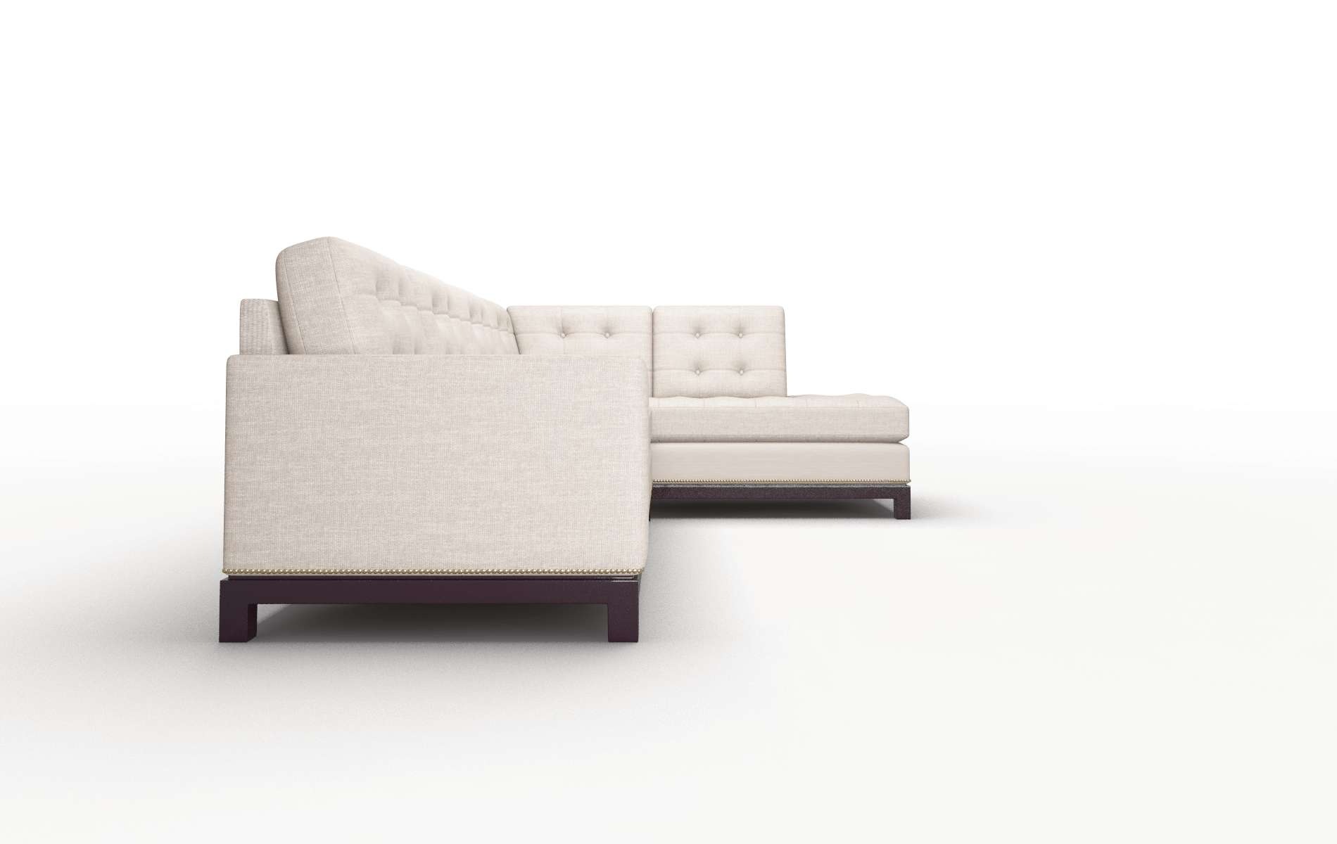 Davos Clyde Dolphin Panel espresso legs 3