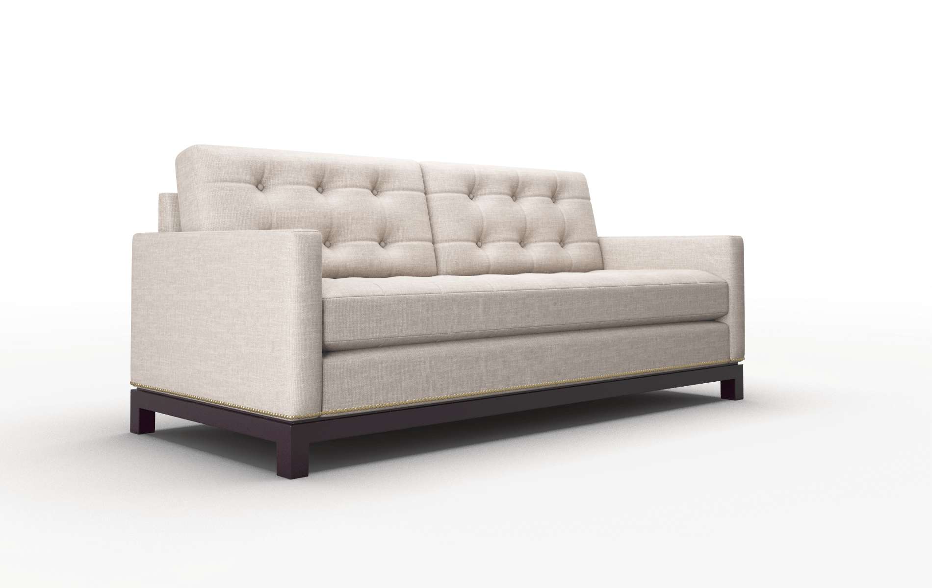 Davos Clyde Dolphin Sofa espresso legs 2