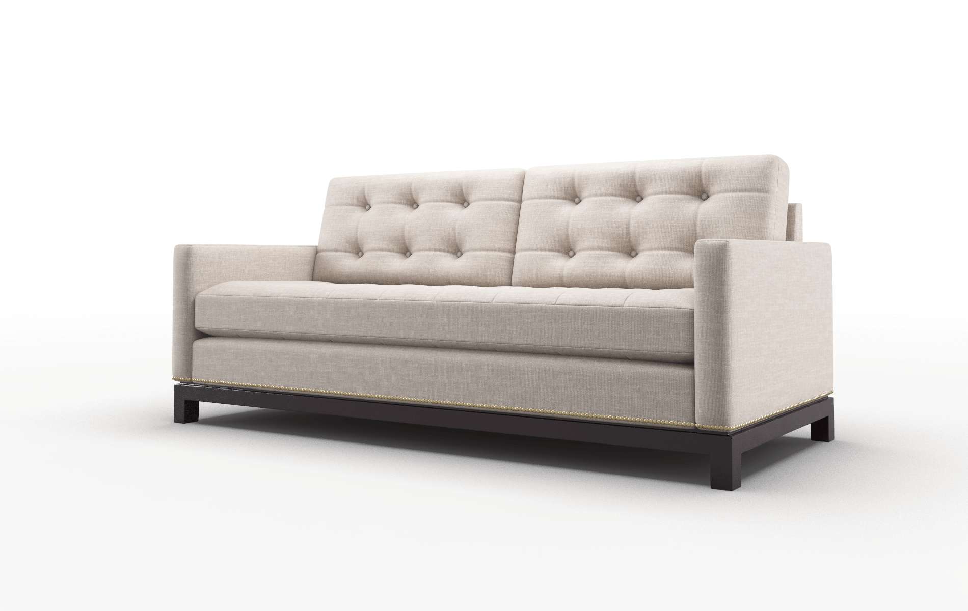 Davos Clyde Dolphin Sofa espresso legs 4