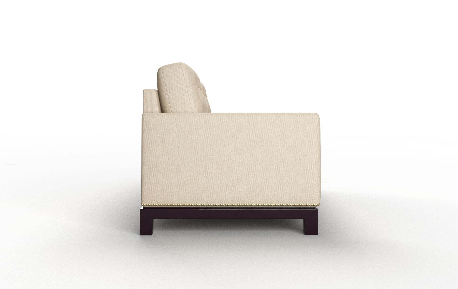 Davos Cosmo Fawn Sofa espresso legs 3