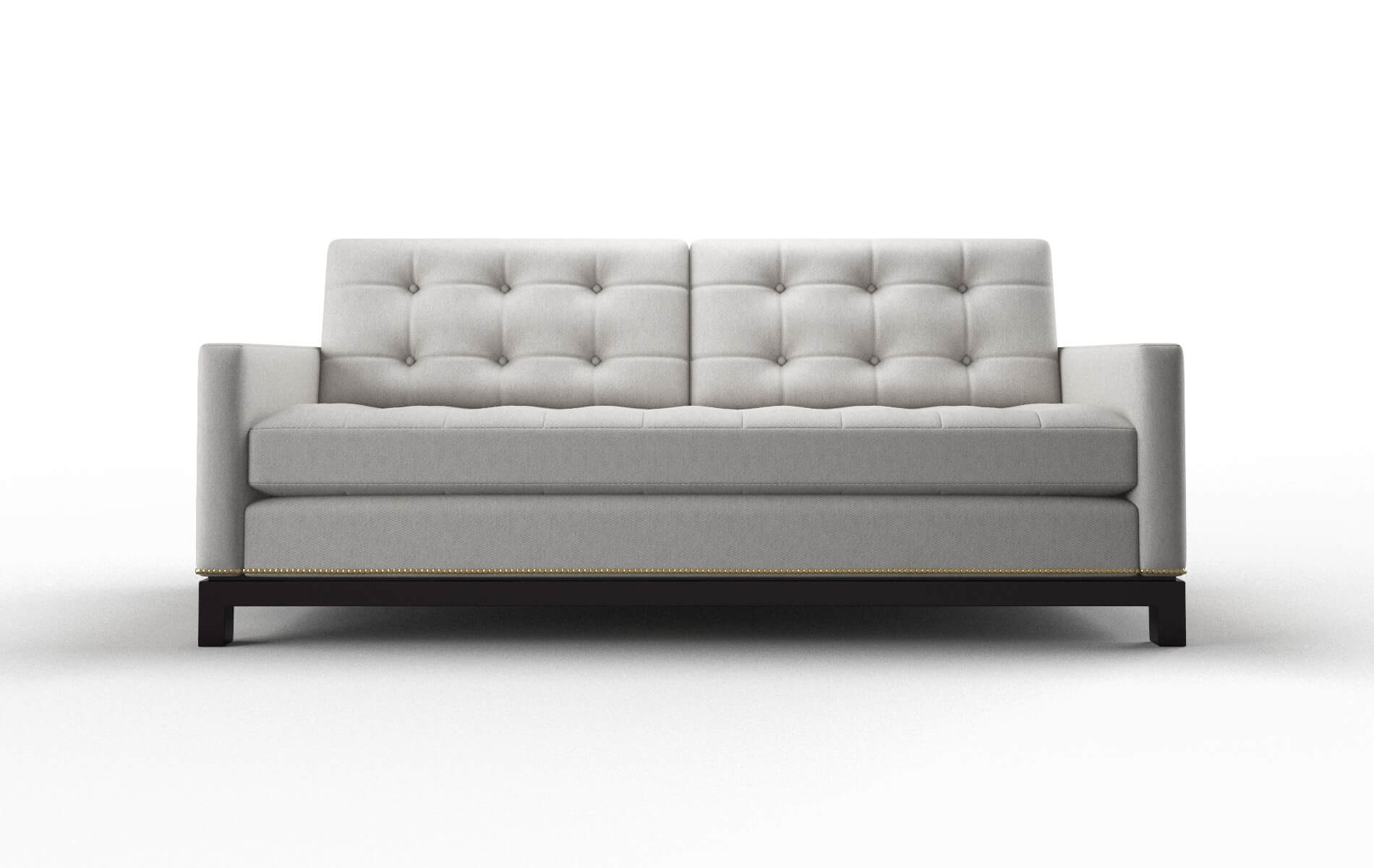 Davos Cosmo Silver Sofa espresso legs 1