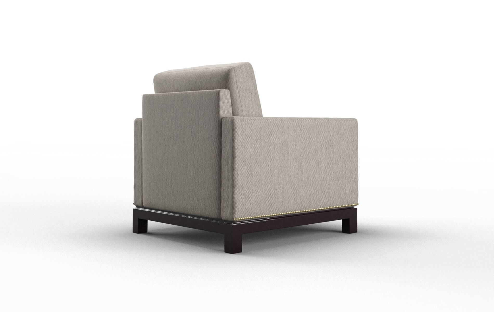 Davos Cosmo Taupe Chair espresso legs 5