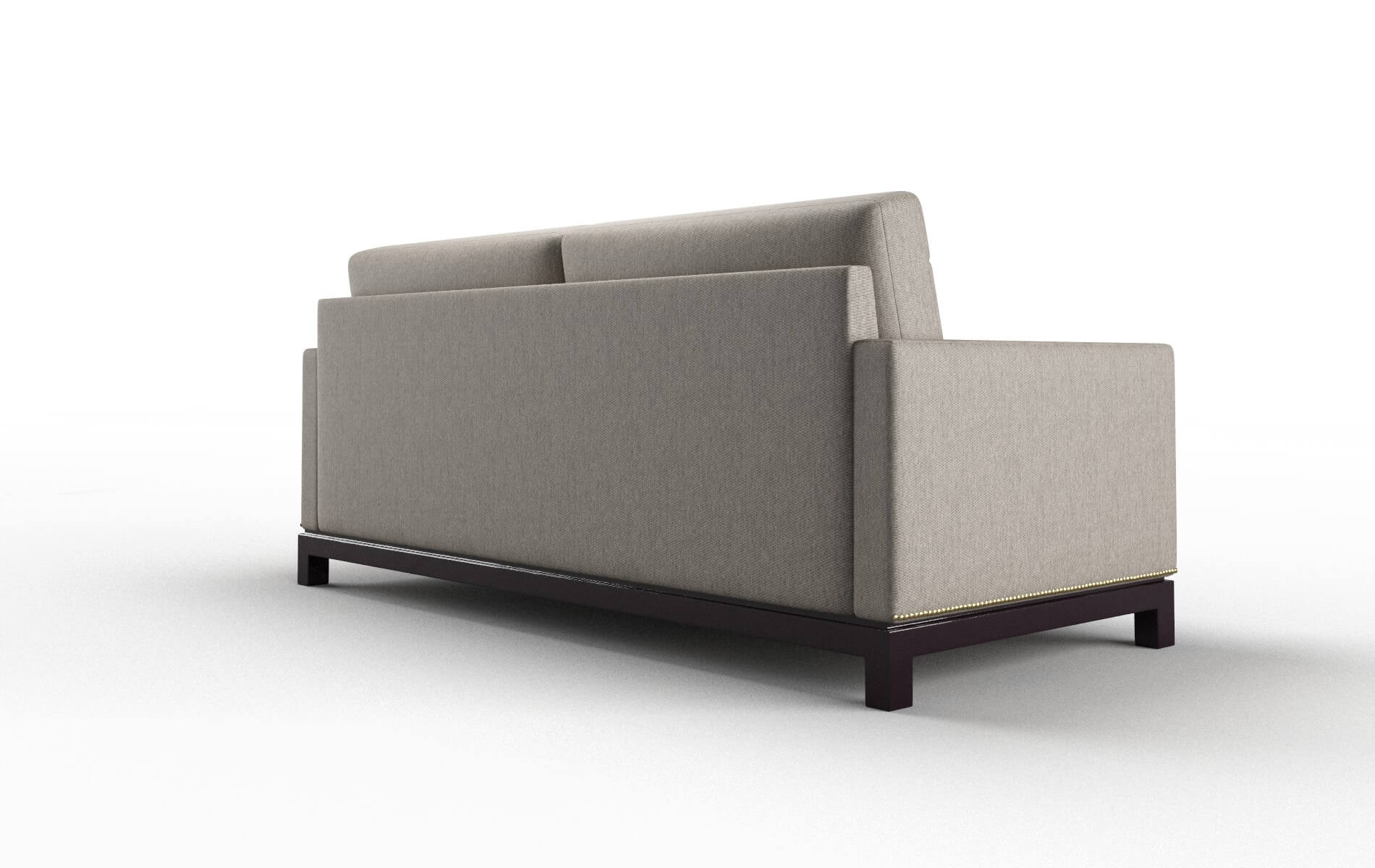Davos Cosmo Taupe Sofa espresso legs 5