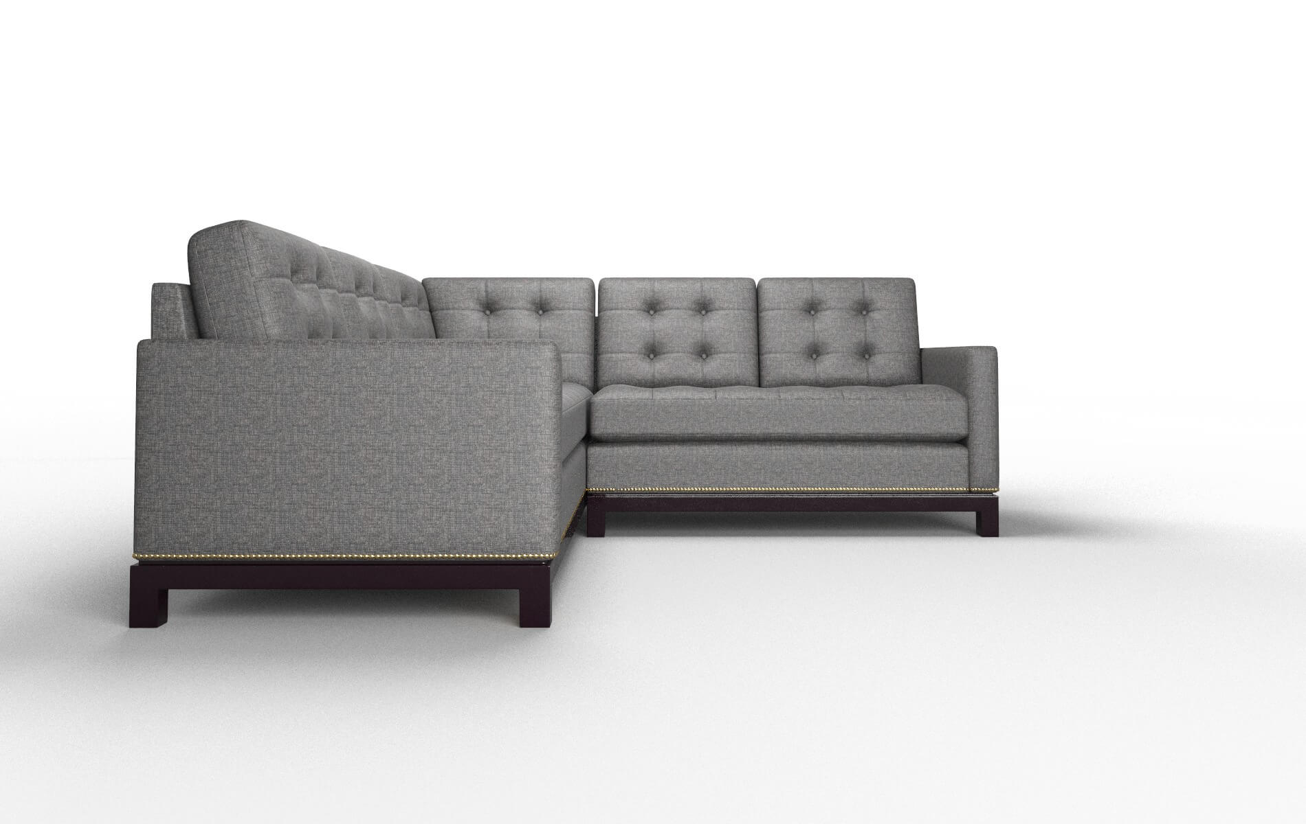 Davos Curious Pacific Sectional espresso legs 2