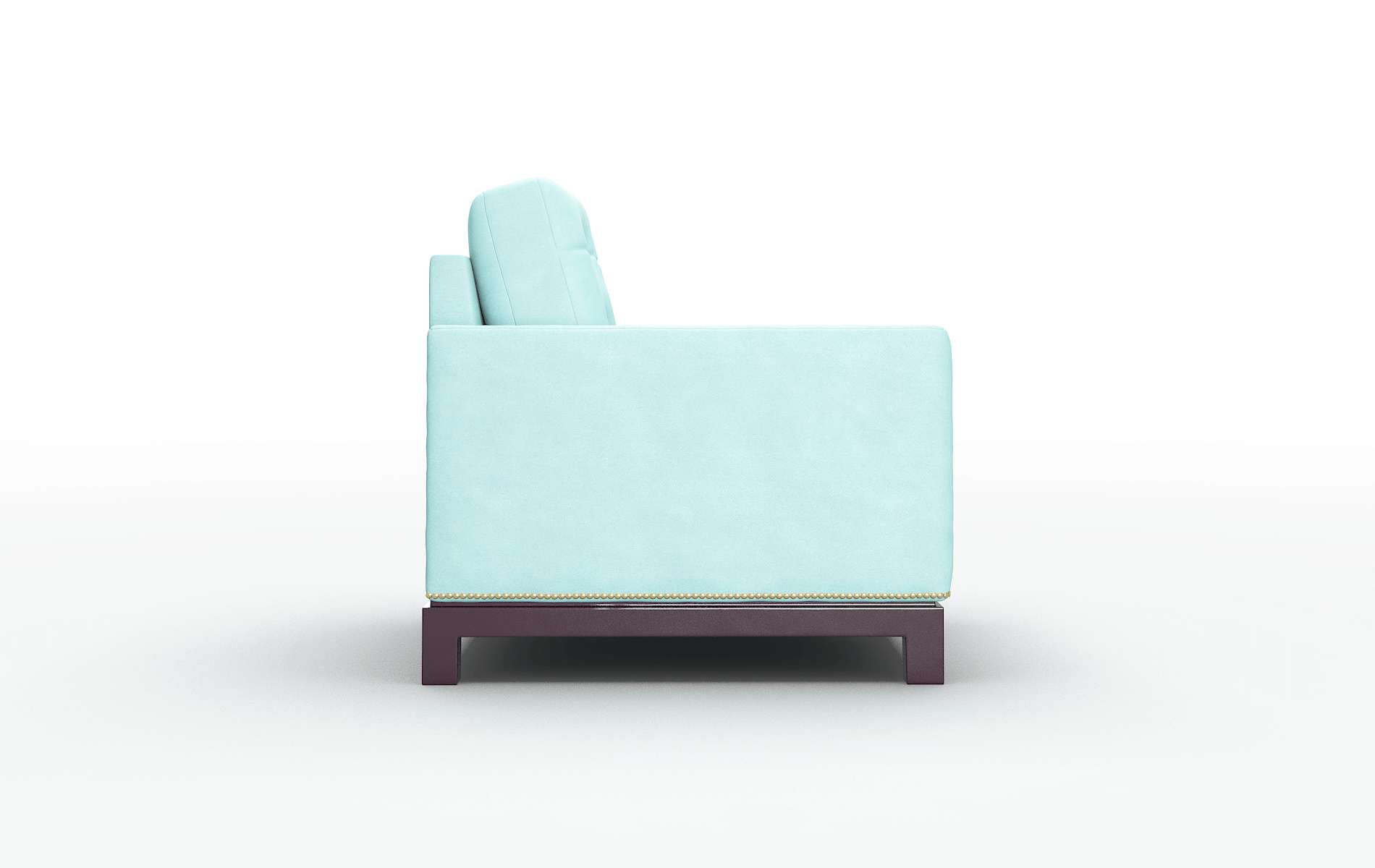 Davos Curious Turquoise Chair espresso legs 3